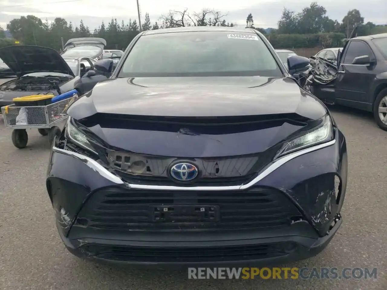 5 Photograph of a damaged car JTEAAAAH1MJ020989 TOYOTA VENZA 2021