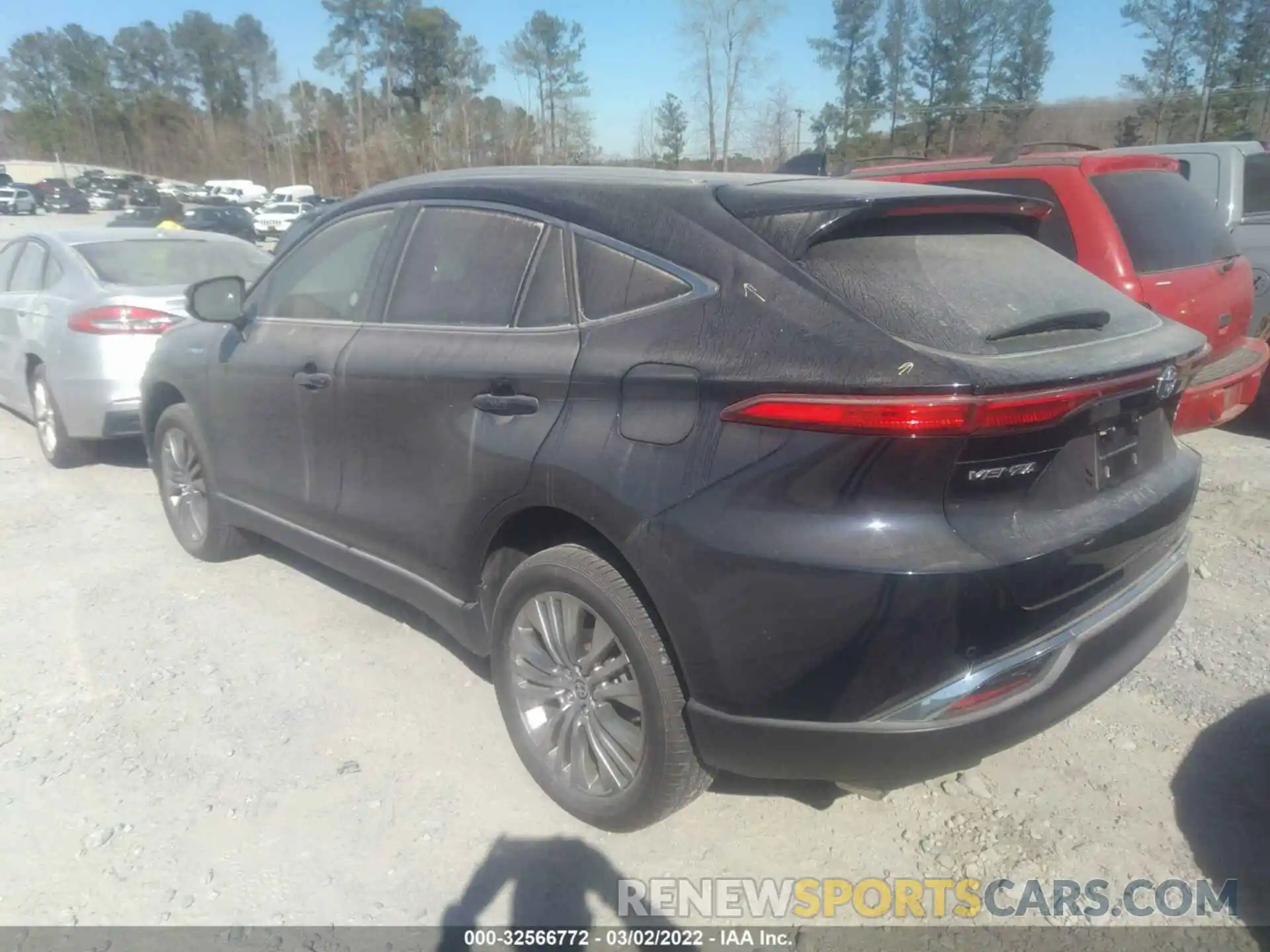 3 Photograph of a damaged car JTEAAAAH1MJ021446 TOYOTA VENZA 2021