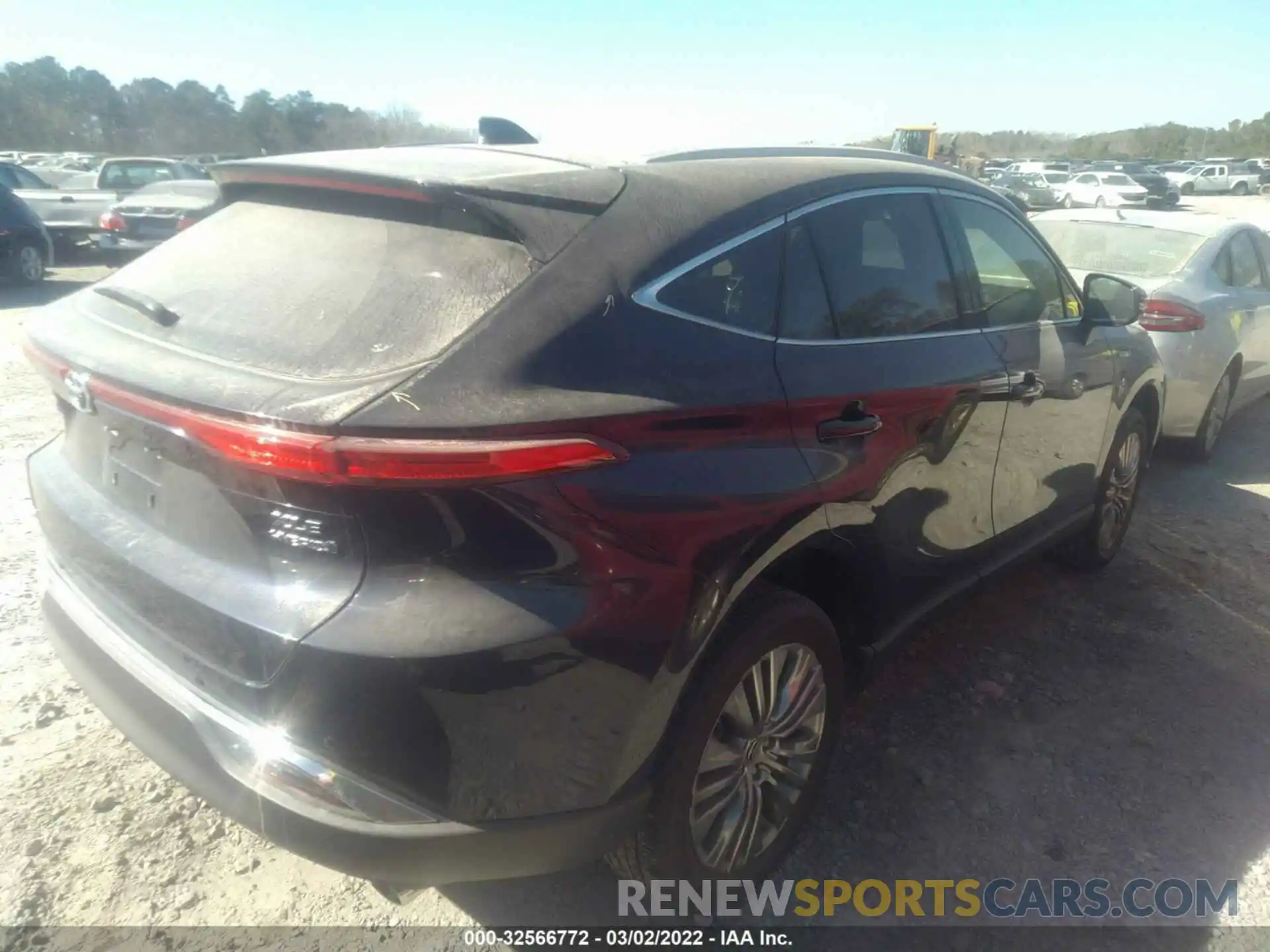 4 Photograph of a damaged car JTEAAAAH1MJ021446 TOYOTA VENZA 2021