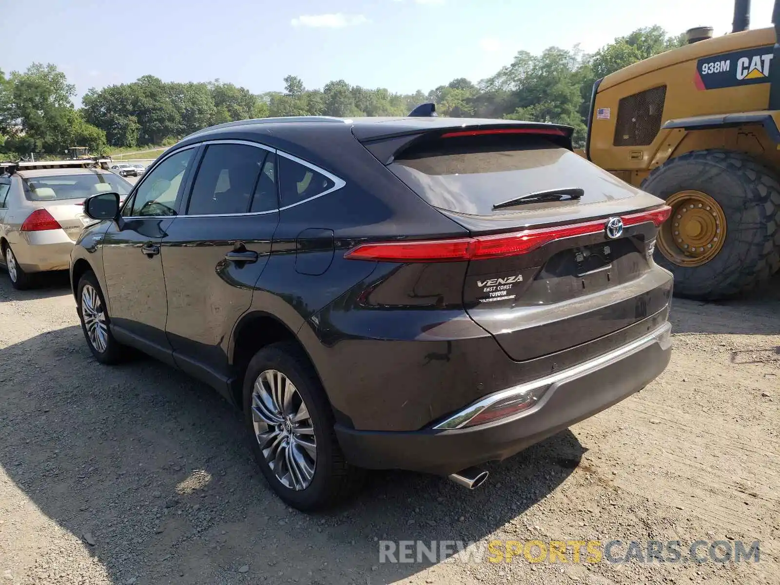 3 Photograph of a damaged car JTEAAAAH1MJ021463 TOYOTA VENZA 2021