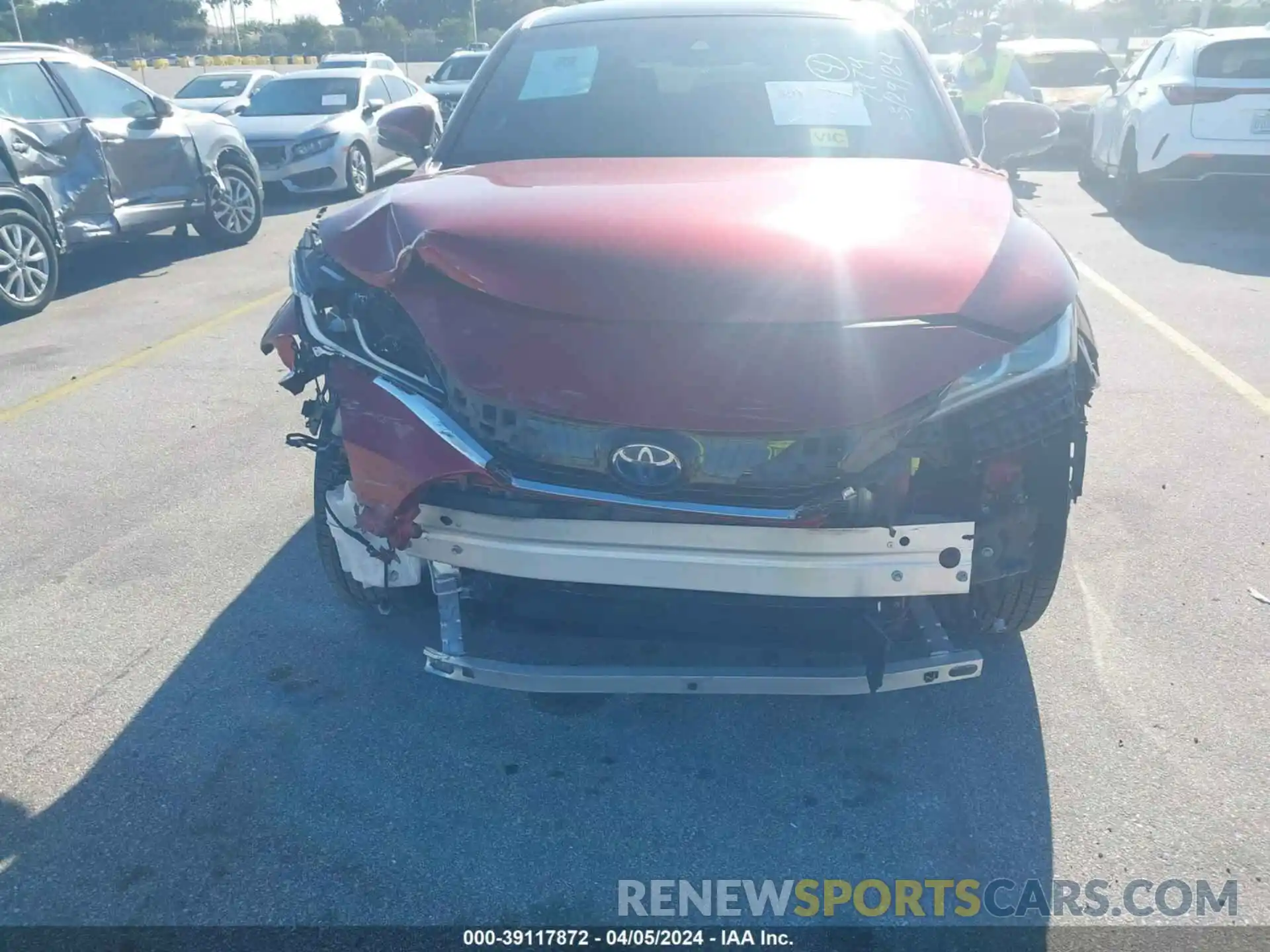 13 Photograph of a damaged car JTEAAAAH1MJ027974 TOYOTA VENZA 2021