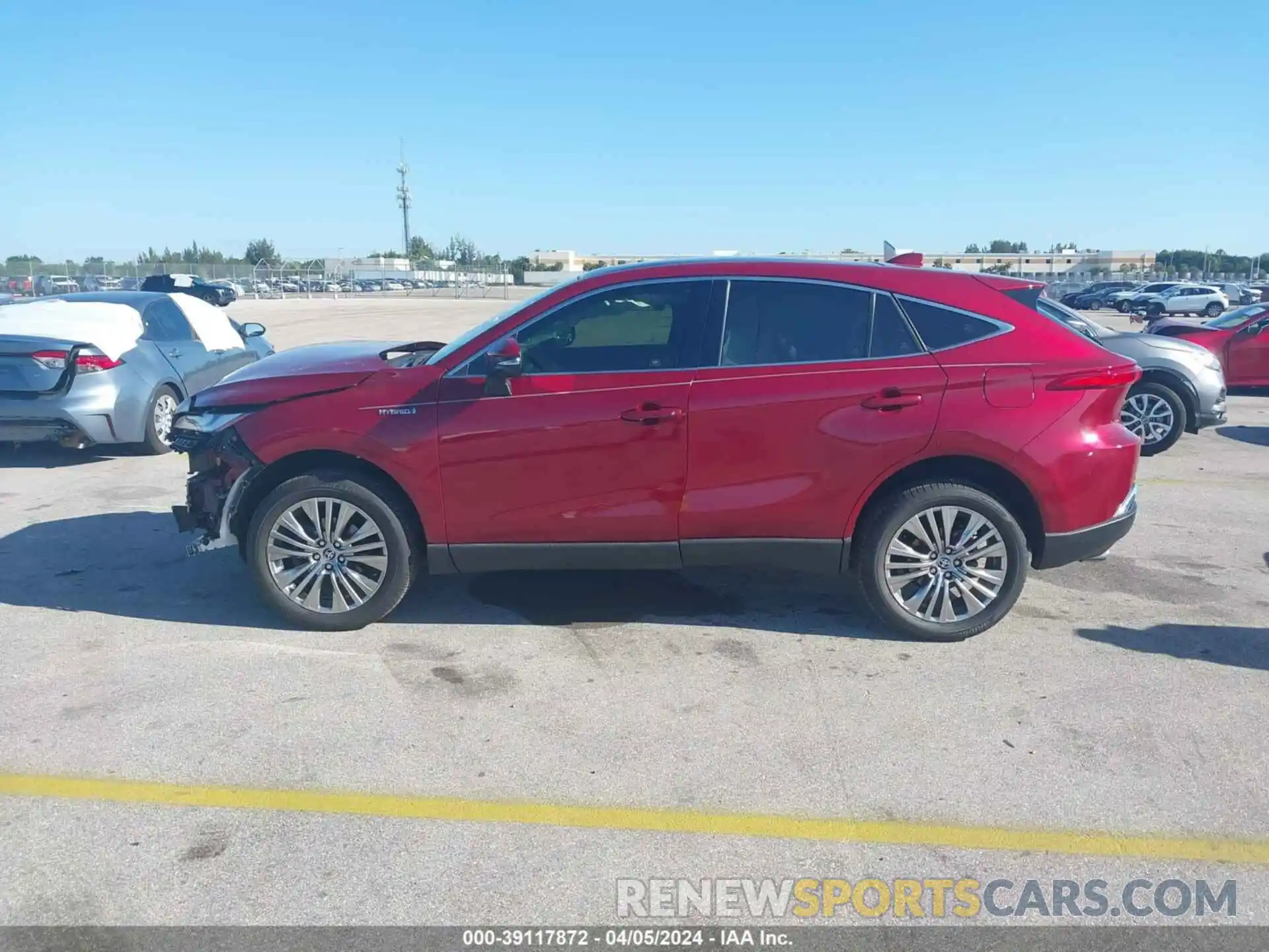 15 Photograph of a damaged car JTEAAAAH1MJ027974 TOYOTA VENZA 2021