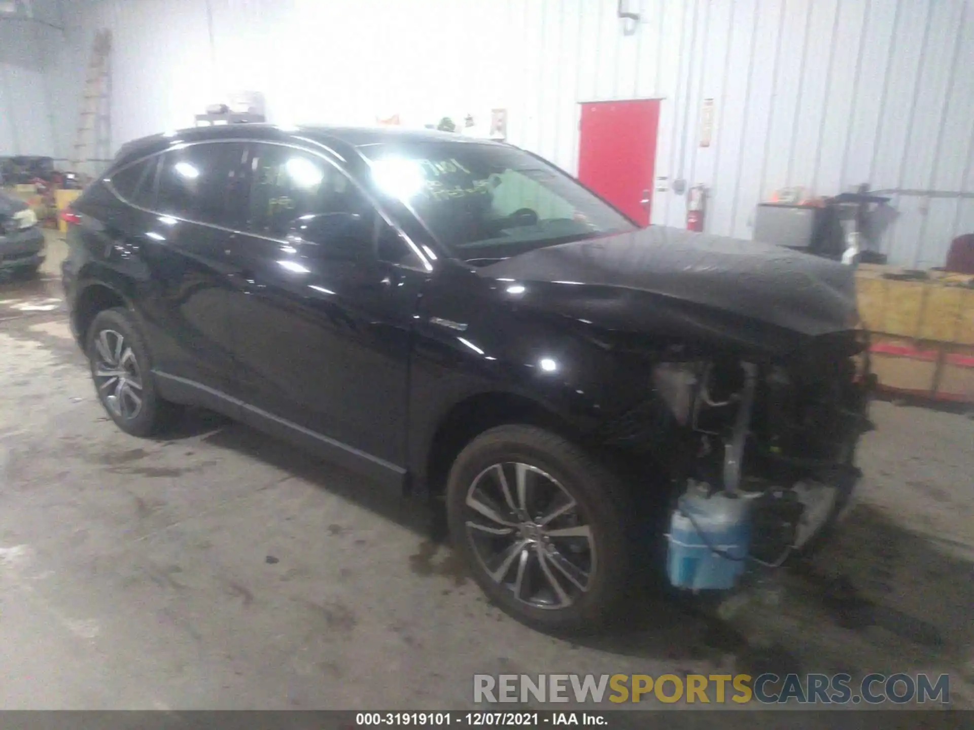 1 Photograph of a damaged car JTEAAAAH1MJ028025 TOYOTA VENZA 2021