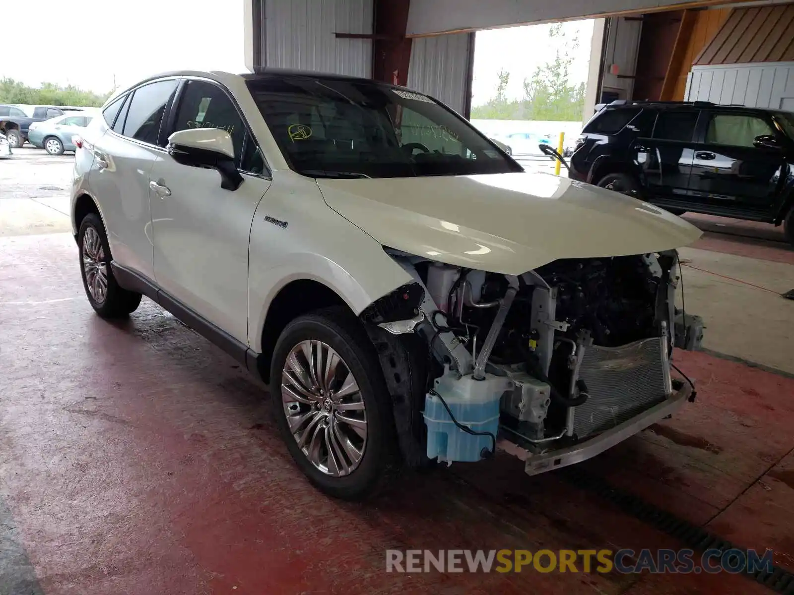 1 Photograph of a damaged car JTEAAAAH1MJ031202 TOYOTA VENZA 2021