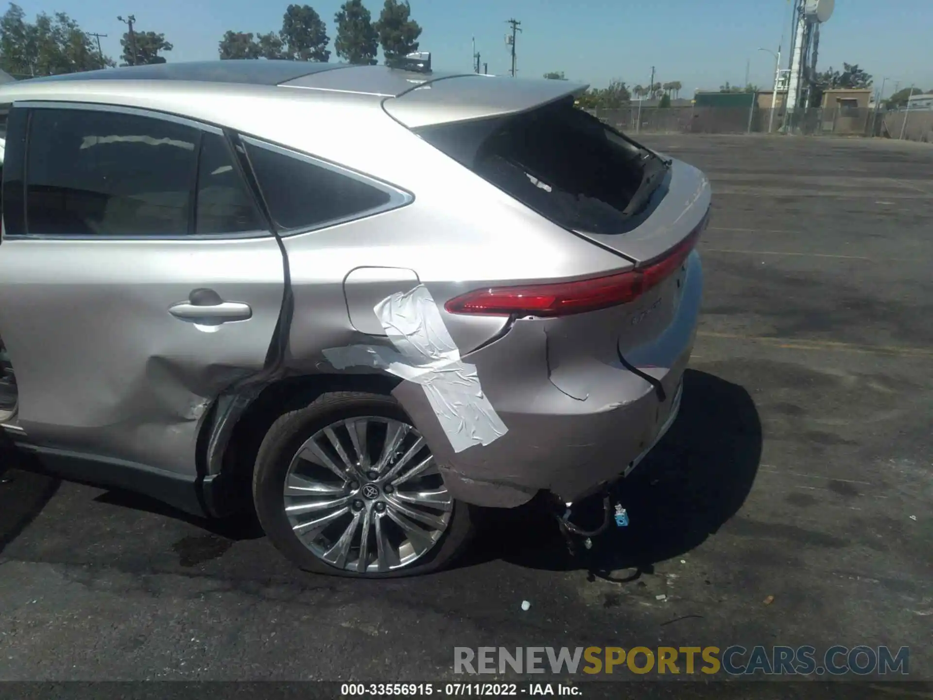 6 Photograph of a damaged car JTEAAAAH1MJ031216 TOYOTA VENZA 2021