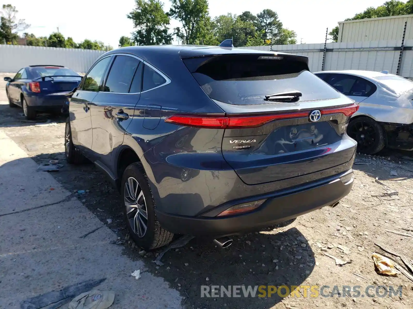 3 Photograph of a damaged car JTEAAAAH1MJ032950 TOYOTA VENZA 2021