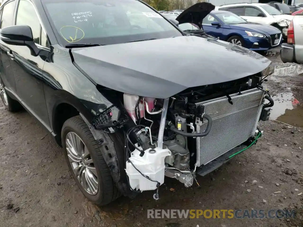 9 Photograph of a damaged car JTEAAAAH1MJ035427 TOYOTA VENZA 2021