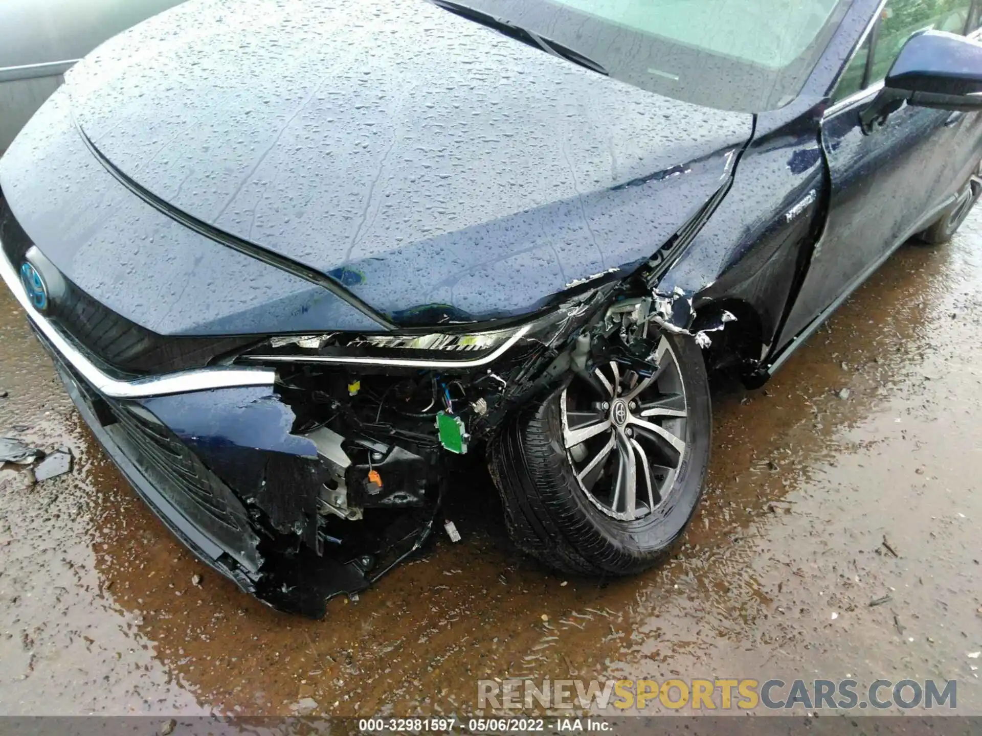 6 Photograph of a damaged car JTEAAAAH1MJ037176 TOYOTA VENZA 2021