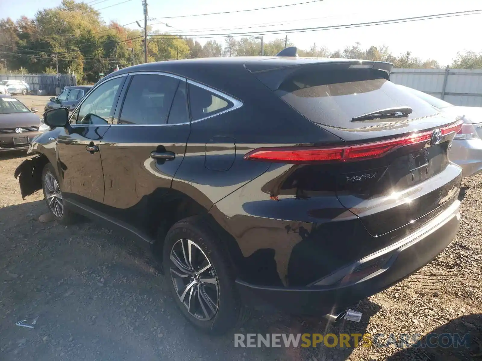 3 Photograph of a damaged car JTEAAAAH1MJ039008 TOYOTA VENZA 2021