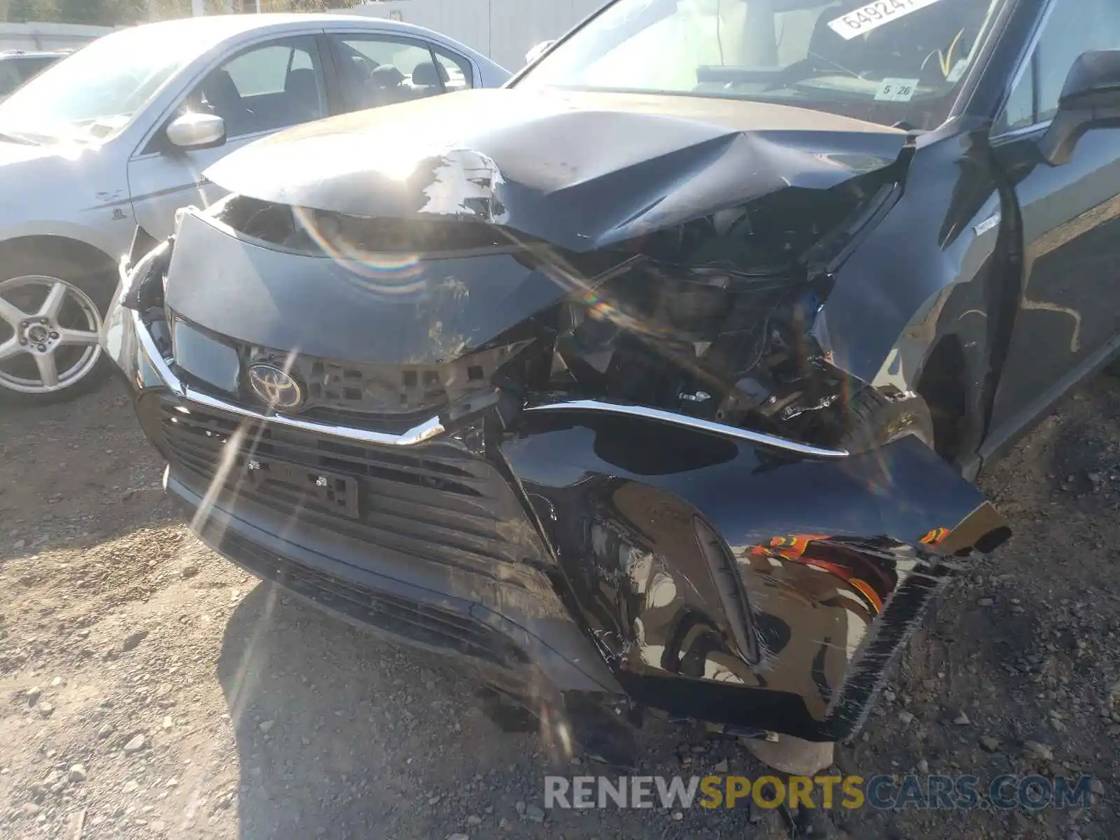 9 Photograph of a damaged car JTEAAAAH1MJ039008 TOYOTA VENZA 2021