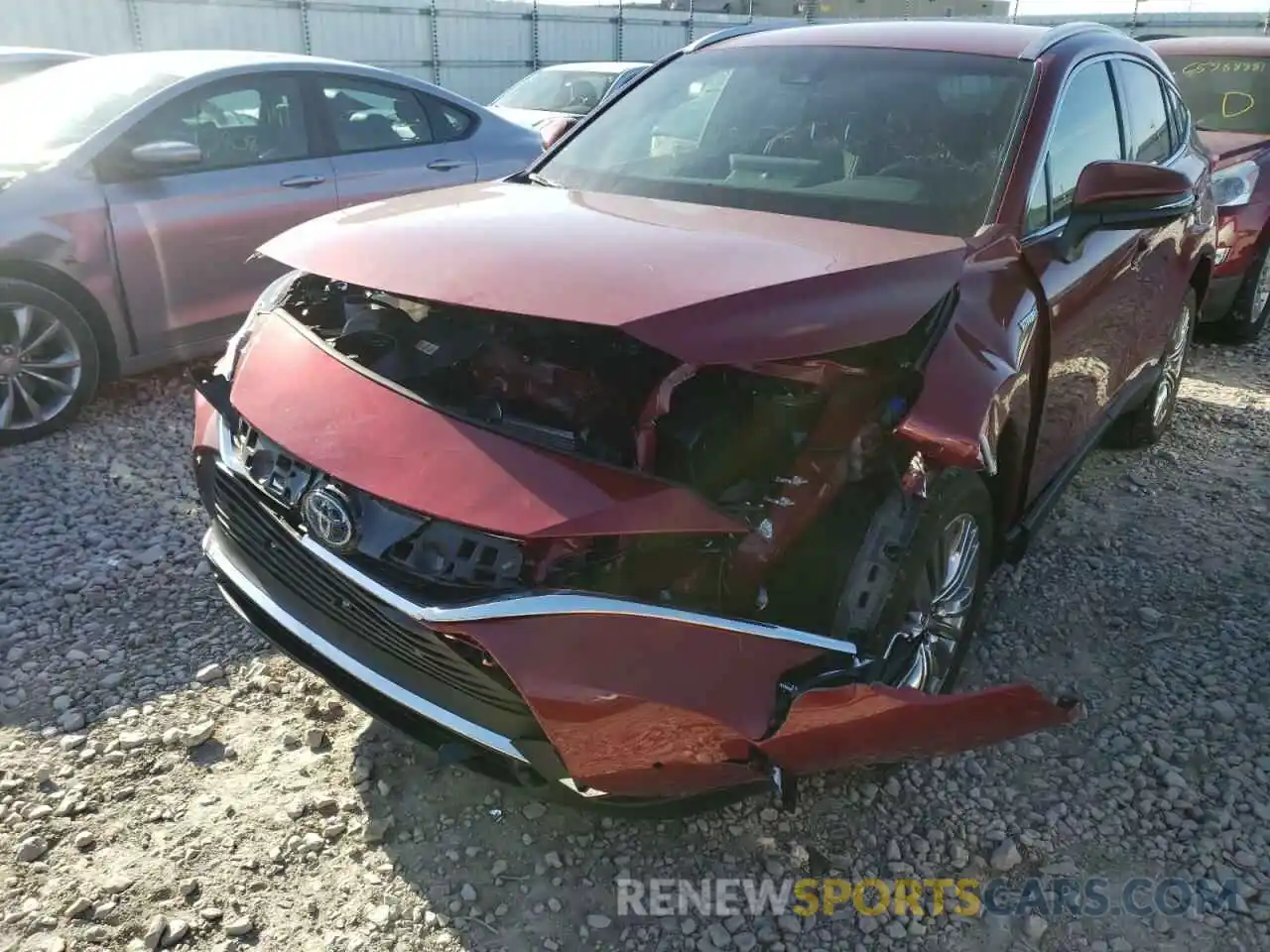 9 Photograph of a damaged car JTEAAAAH1MJ053104 TOYOTA VENZA 2021