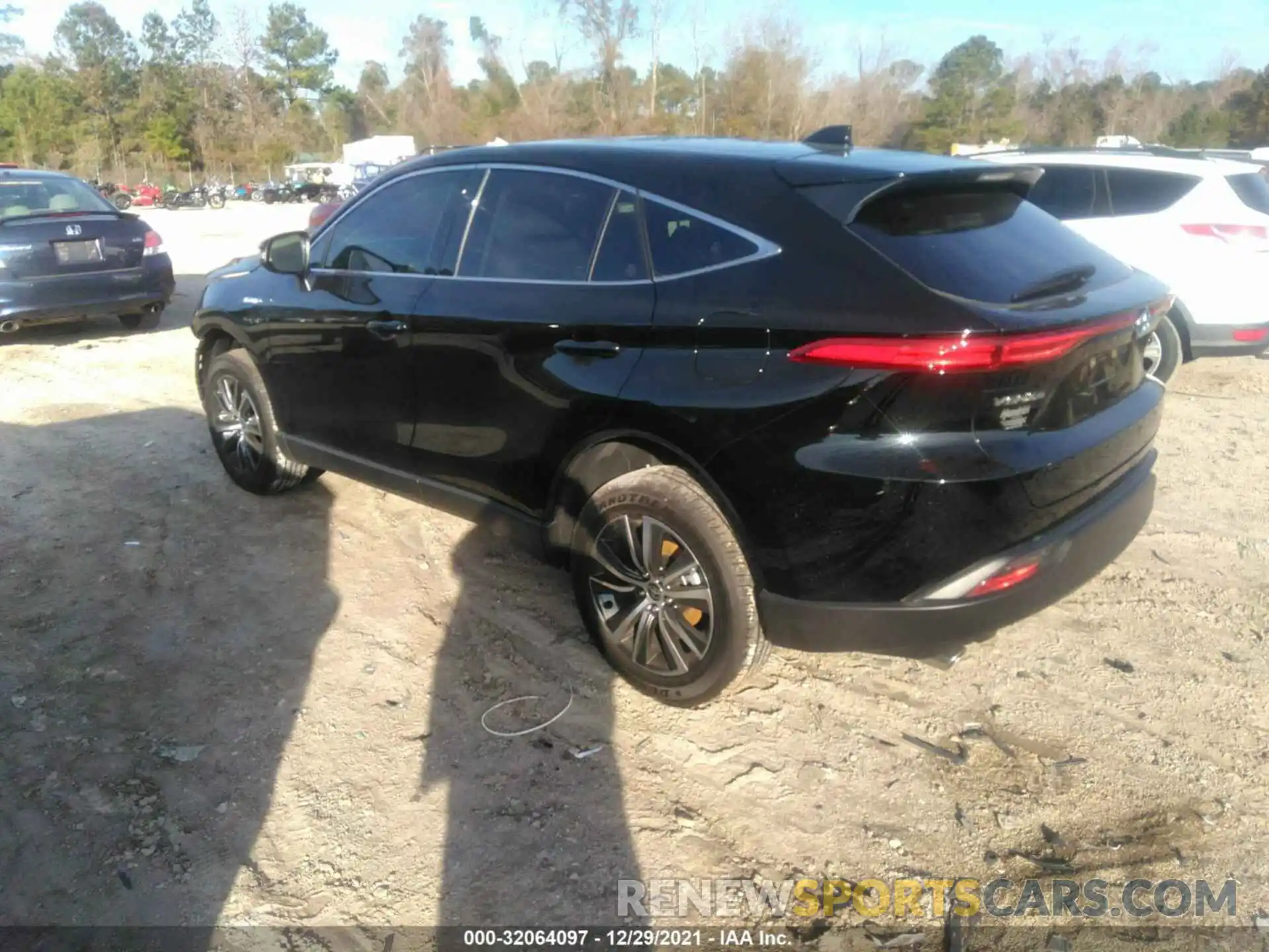 3 Photograph of a damaged car JTEAAAAH1MJ054267 TOYOTA VENZA 2021