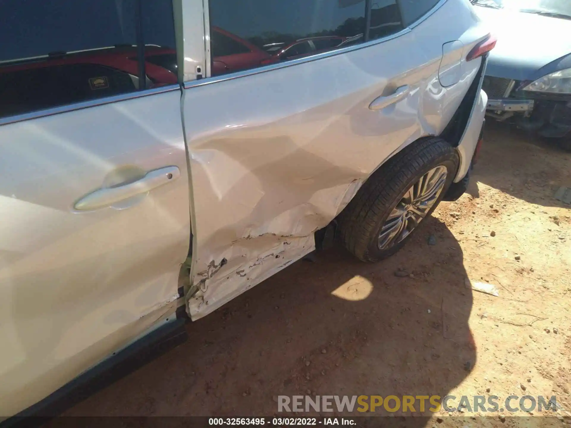 6 Photograph of a damaged car JTEAAAAH1MJ055208 TOYOTA VENZA 2021