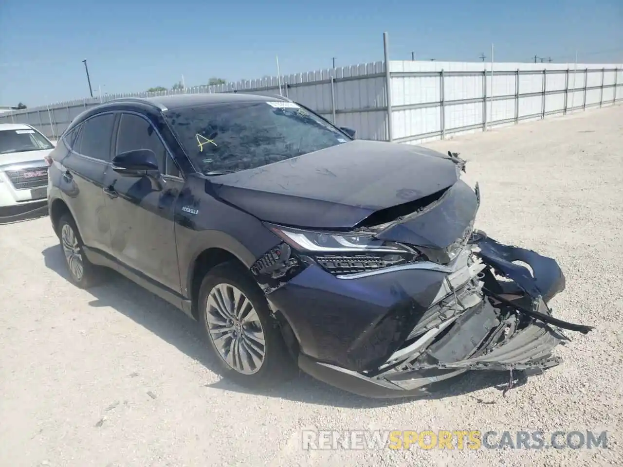 1 Photograph of a damaged car JTEAAAAH1MJ070808 TOYOTA VENZA 2021