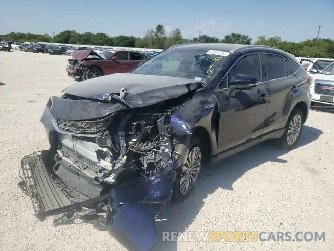 2 Photograph of a damaged car JTEAAAAH1MJ070808 TOYOTA VENZA 2021