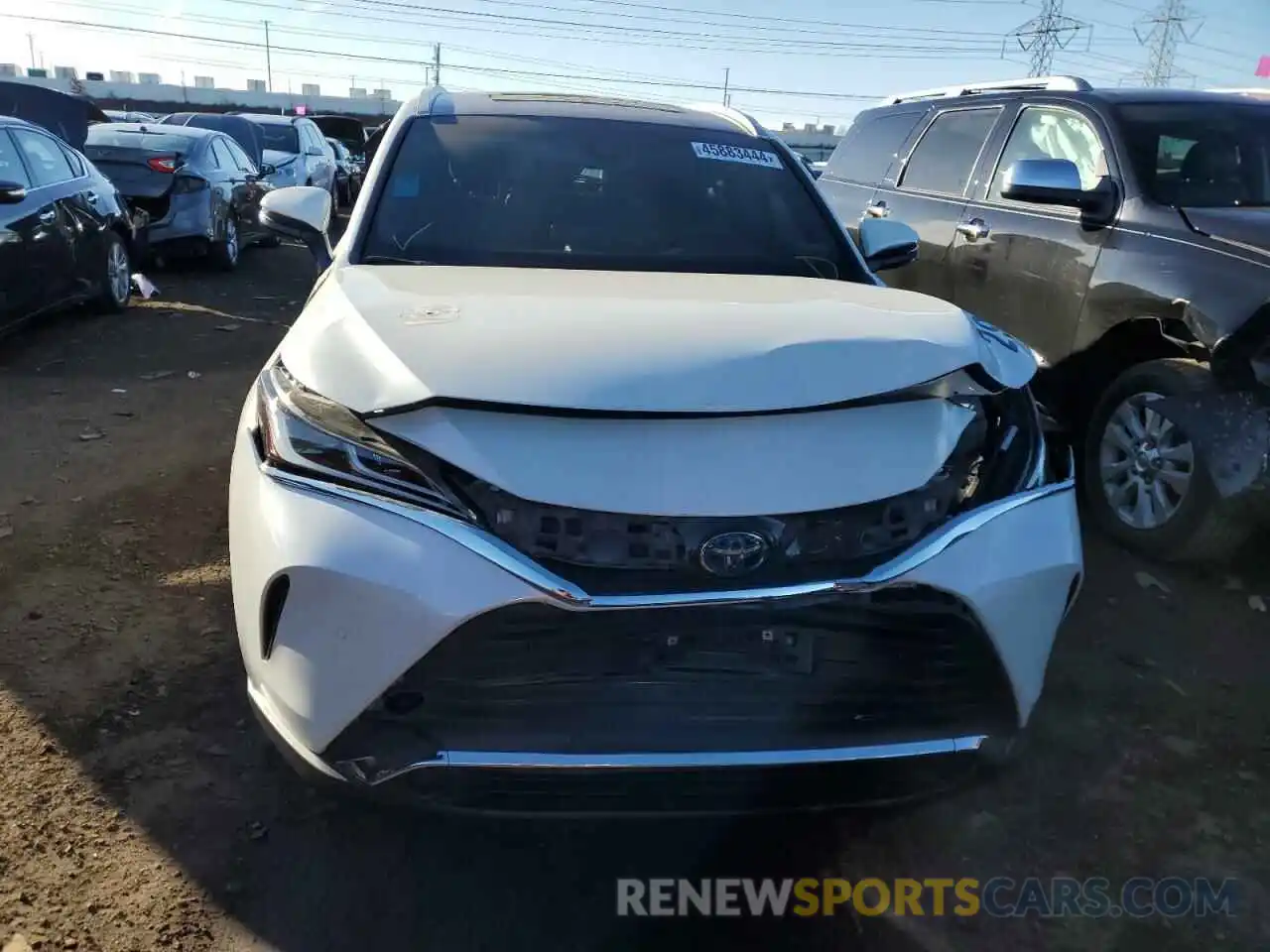 5 Photograph of a damaged car JTEAAAAH1MJ079489 TOYOTA VENZA 2021