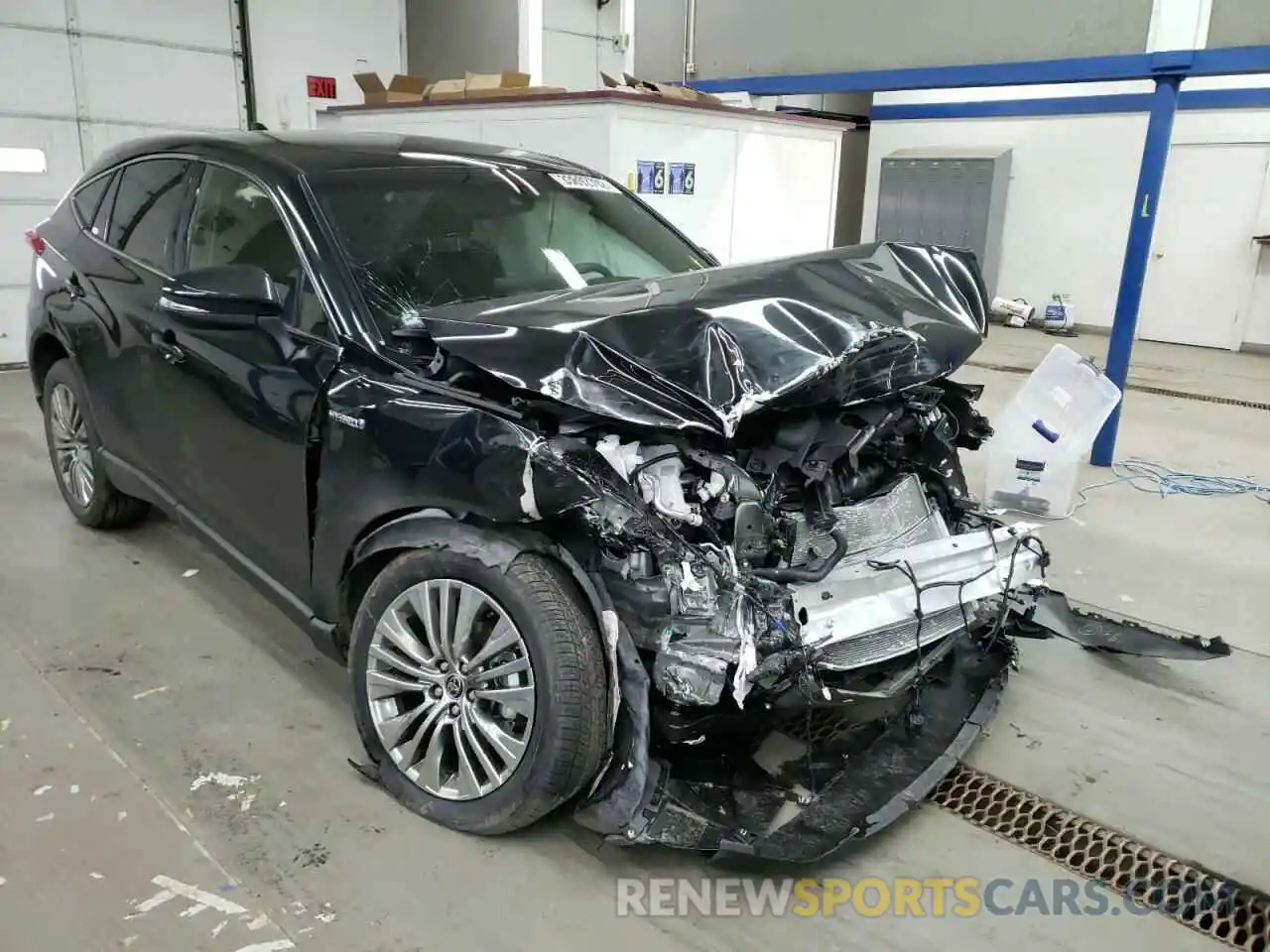 1 Photograph of a damaged car JTEAAAAH1MJ084689 TOYOTA VENZA 2021