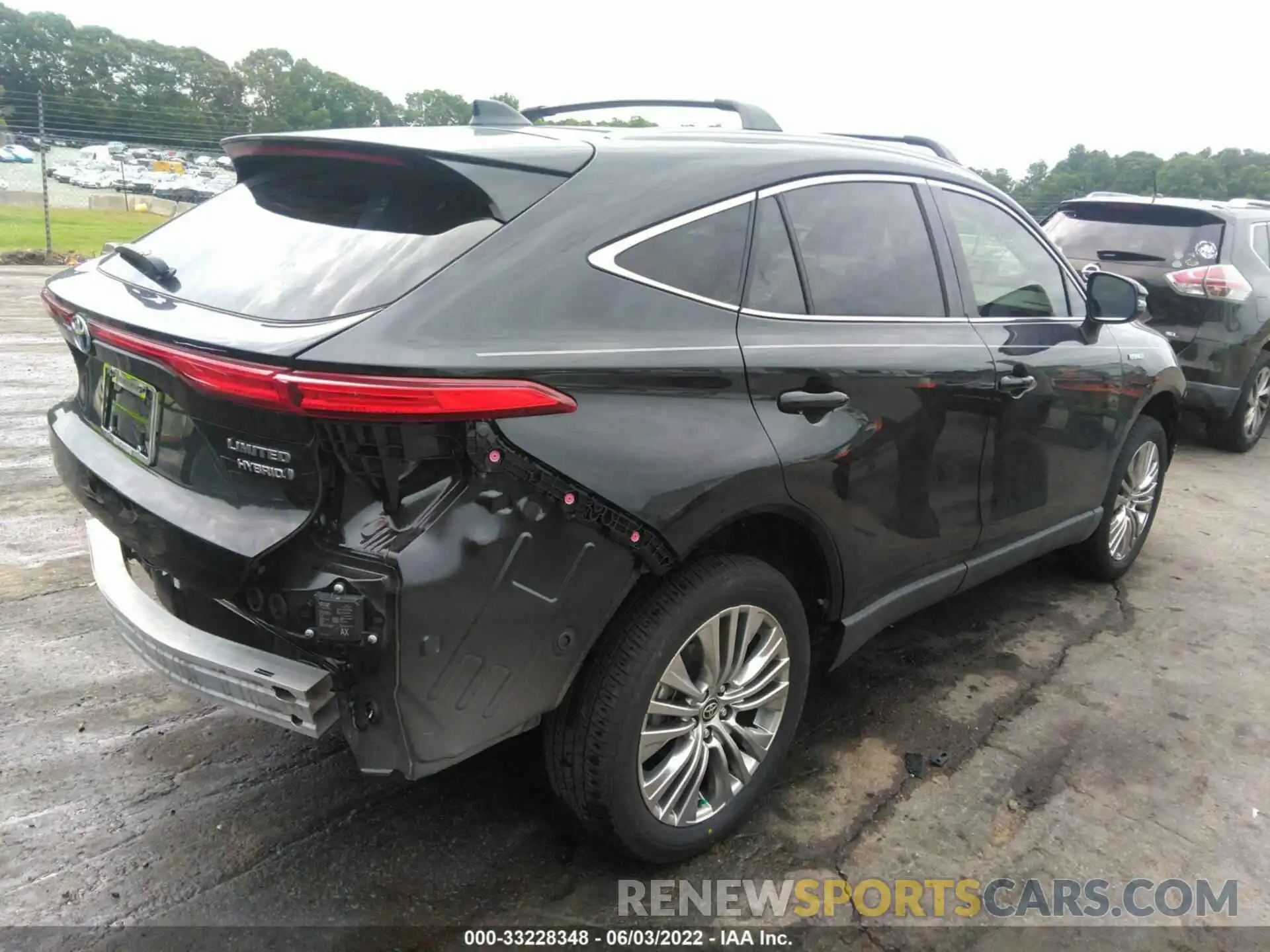 4 Photograph of a damaged car JTEAAAAH2MJ001089 TOYOTA VENZA 2021