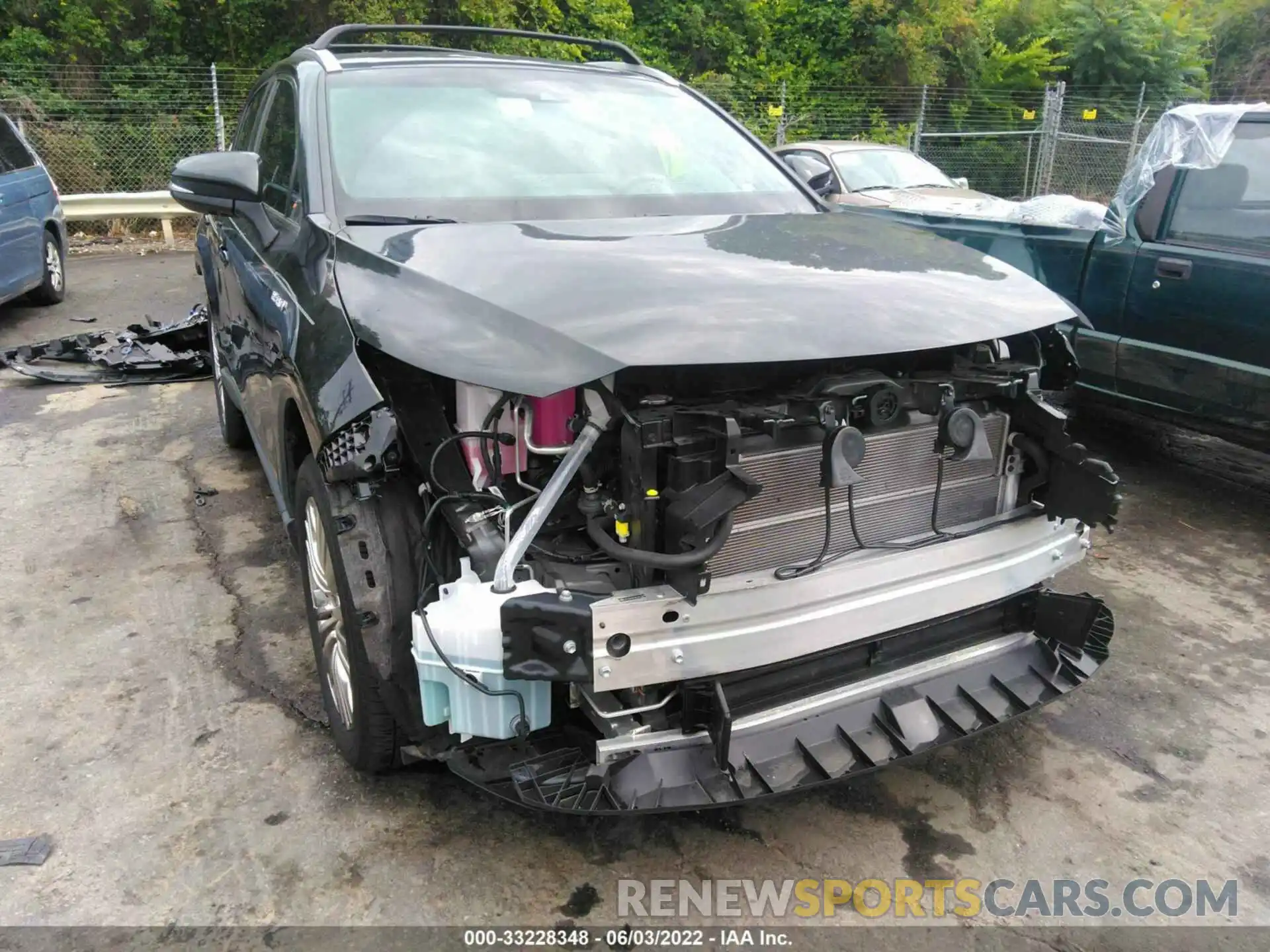 6 Photograph of a damaged car JTEAAAAH2MJ001089 TOYOTA VENZA 2021