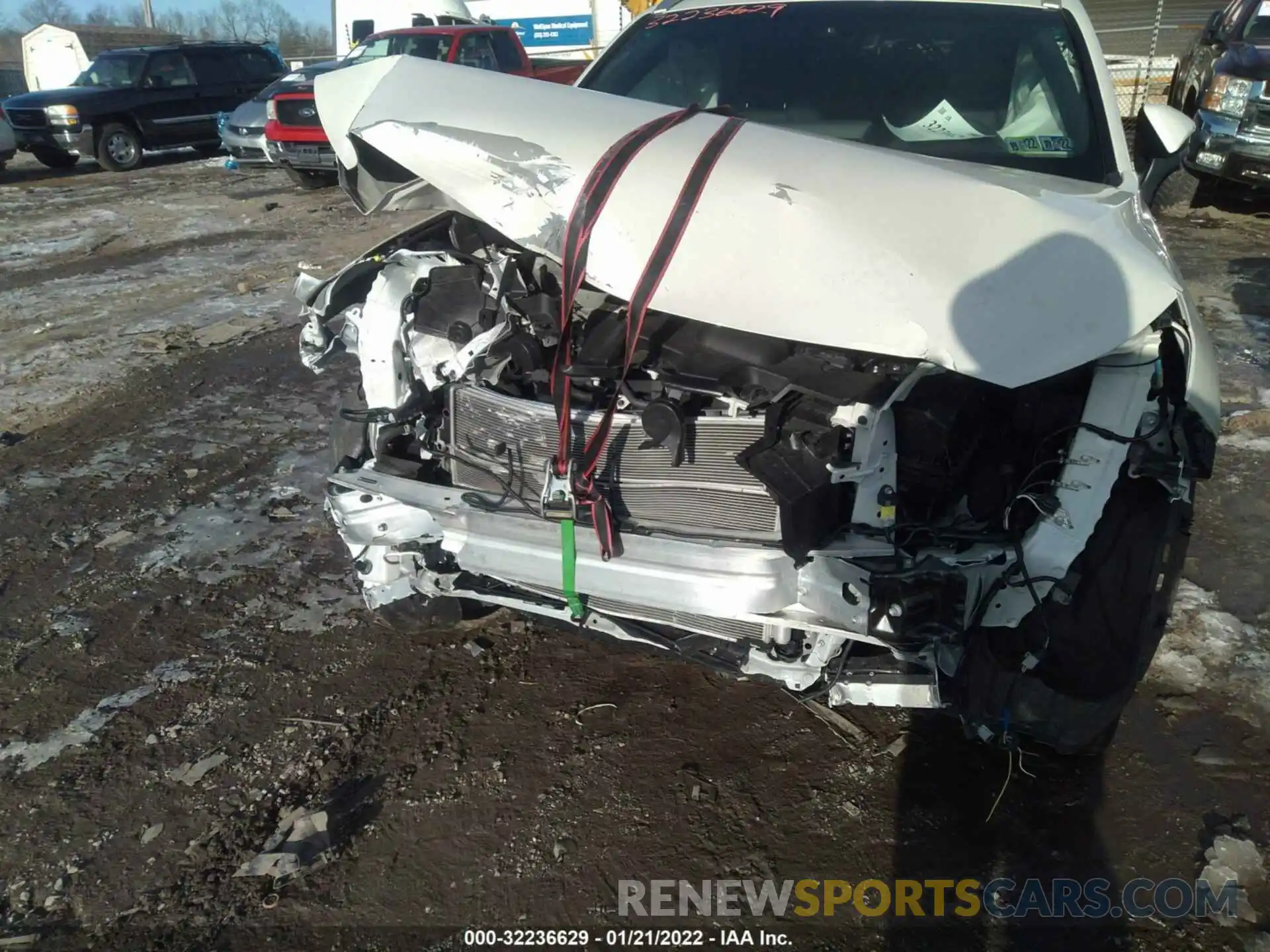 6 Photograph of a damaged car JTEAAAAH2MJ005661 TOYOTA VENZA 2021