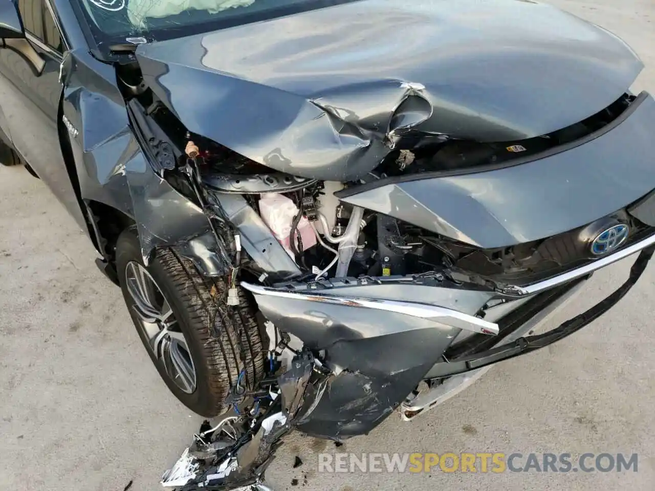 9 Photograph of a damaged car JTEAAAAH2MJ010794 TOYOTA VENZA 2021