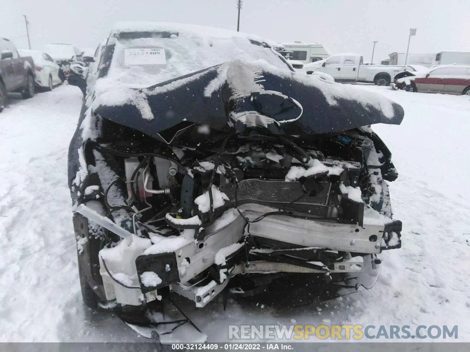 6 Photograph of a damaged car JTEAAAAH2MJ011959 TOYOTA VENZA 2021