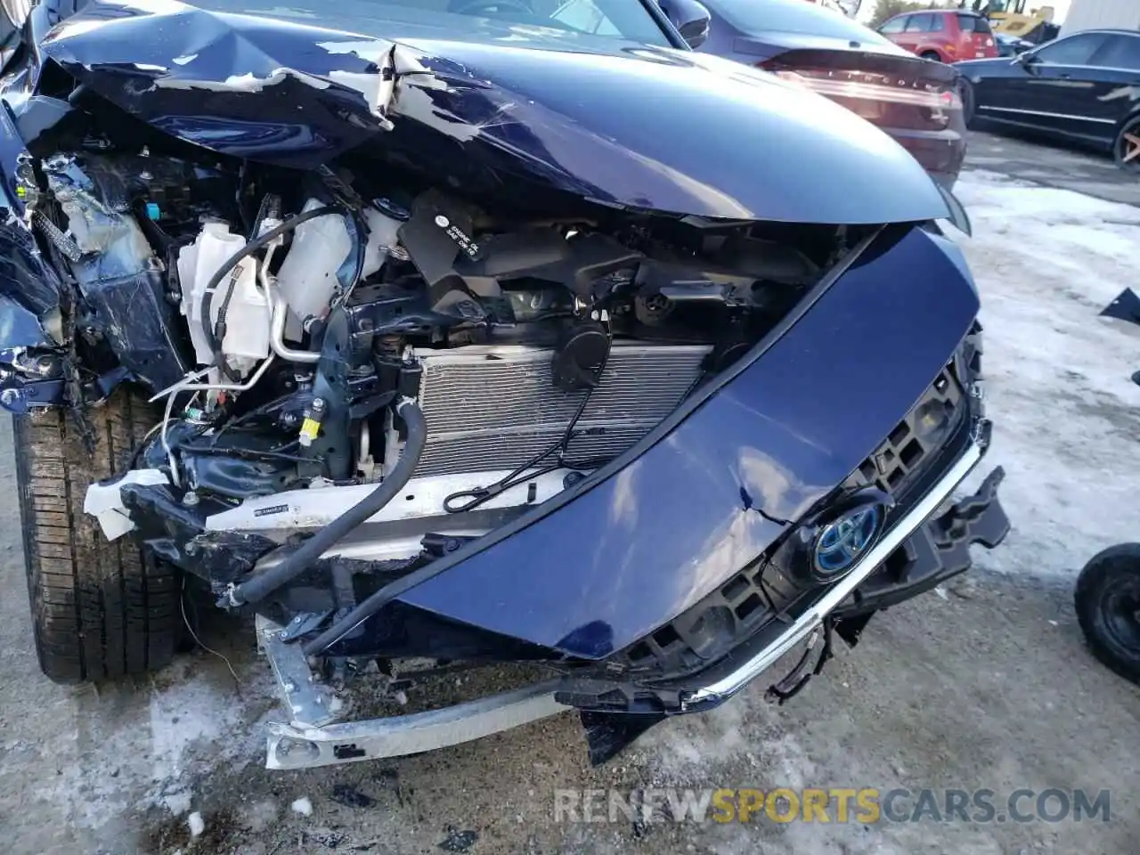 9 Photograph of a damaged car JTEAAAAH2MJ017003 TOYOTA VENZA 2021