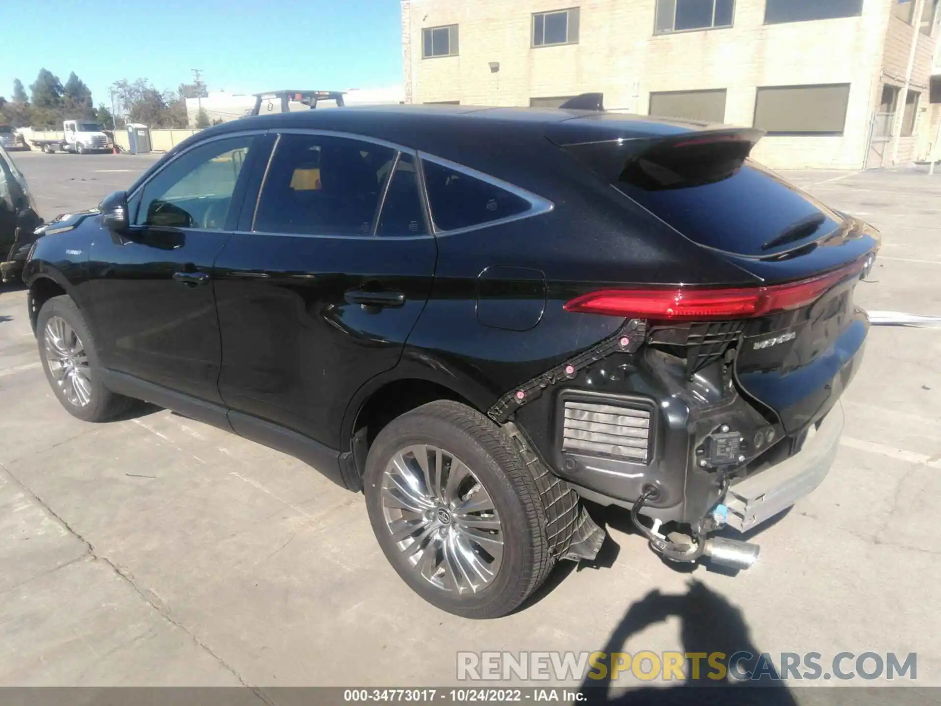 2 Фотография поврежденного автомобиля JTEAAAAH2MJ018636 TOYOTA VENZA 2021