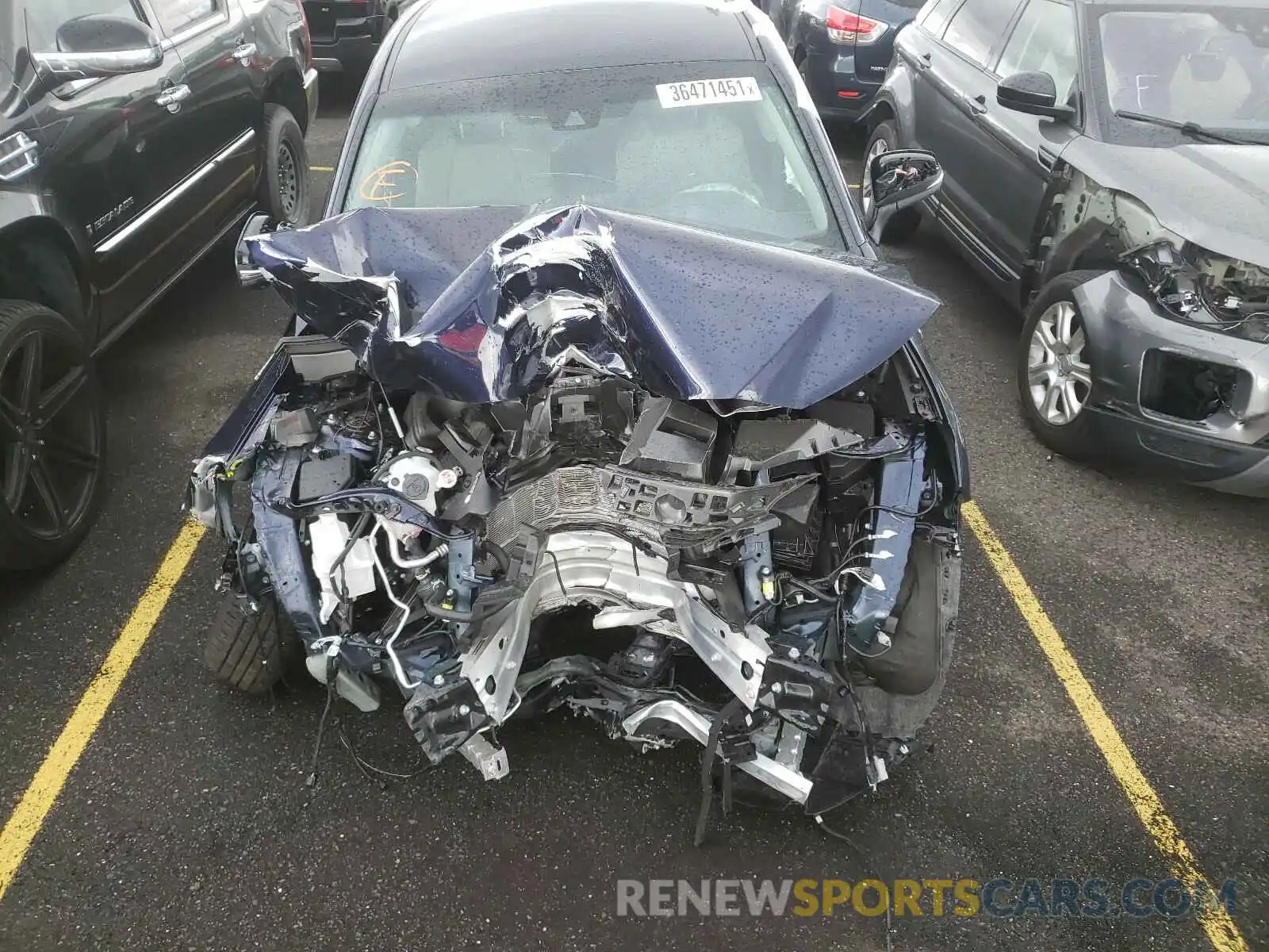 9 Photograph of a damaged car JTEAAAAH2MJ018734 TOYOTA VENZA 2021