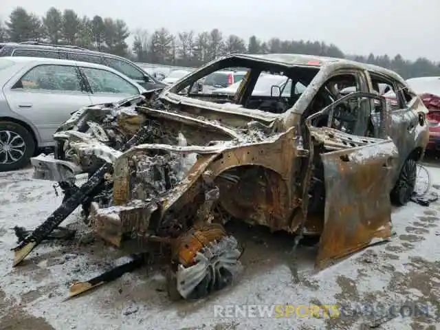 2 Photograph of a damaged car JTEAAAAH2MJ020743 TOYOTA VENZA 2021