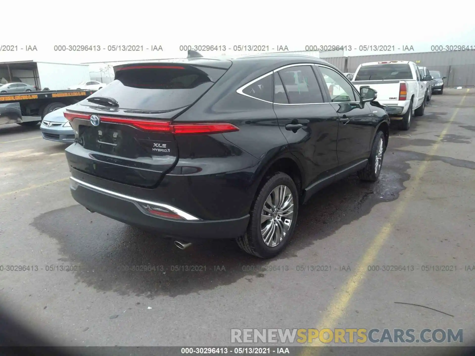 4 Фотография поврежденного автомобиля JTEAAAAH2MJ021178 TOYOTA VENZA 2021