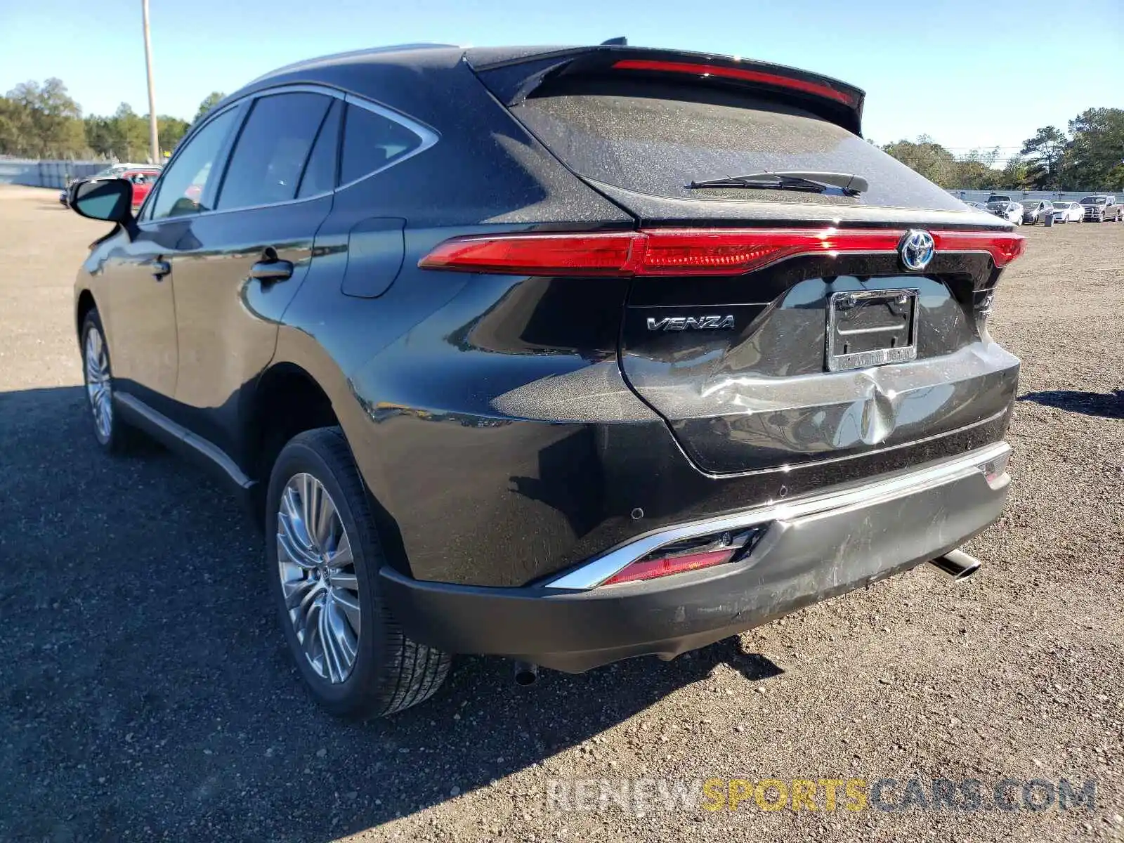 3 Photograph of a damaged car JTEAAAAH2MJ021245 TOYOTA VENZA 2021