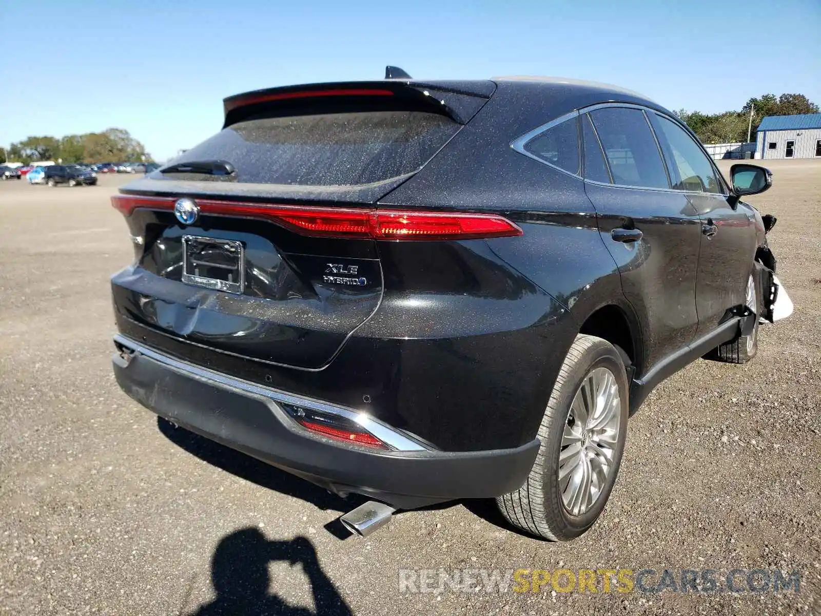 4 Photograph of a damaged car JTEAAAAH2MJ021245 TOYOTA VENZA 2021