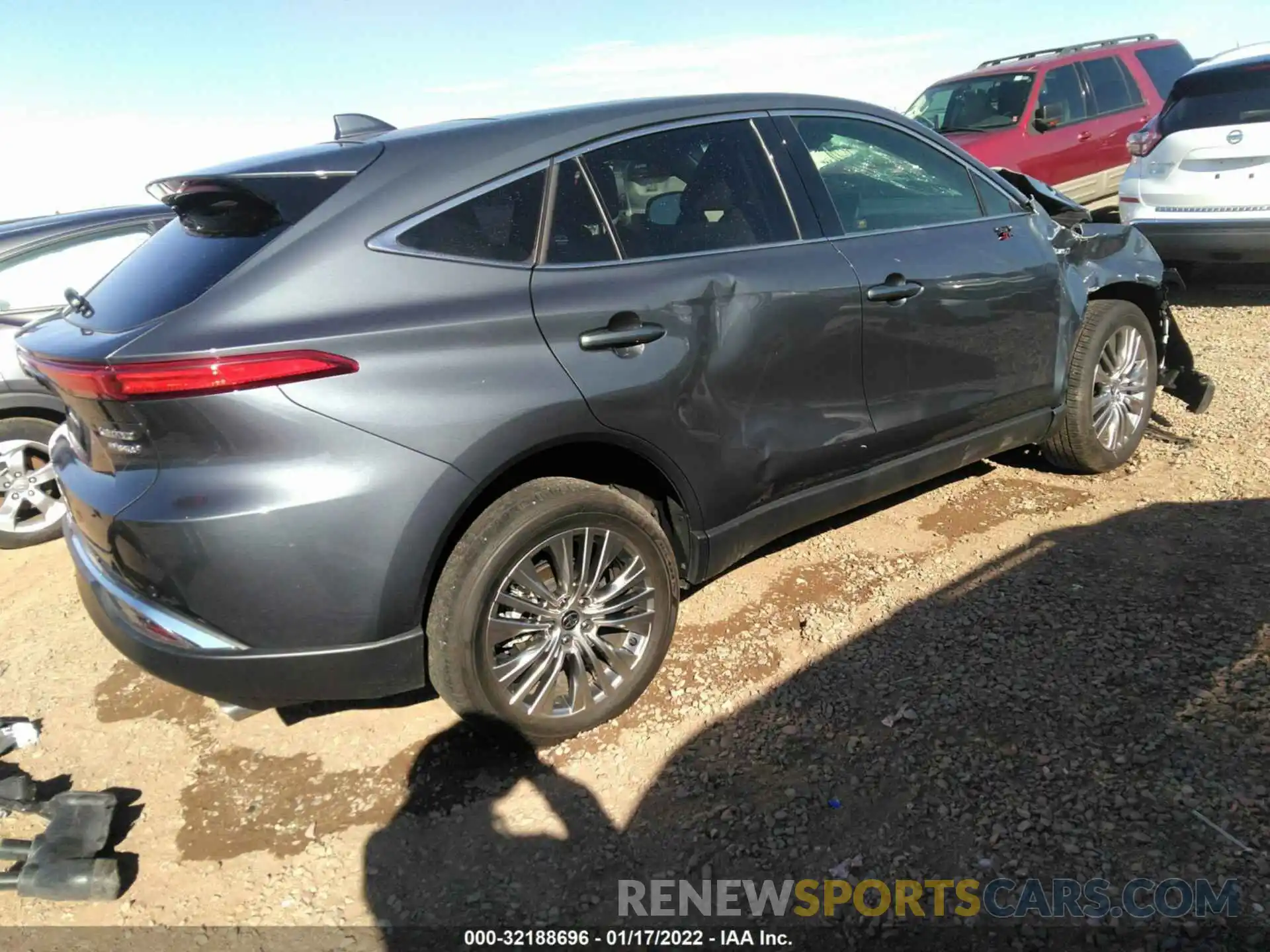 4 Photograph of a damaged car JTEAAAAH2MJ033797 TOYOTA VENZA 2021