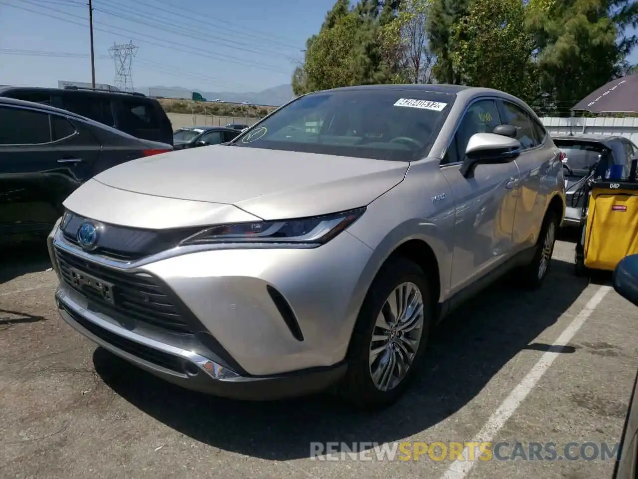 2 Photograph of a damaged car JTEAAAAH2MJ036277 TOYOTA VENZA 2021