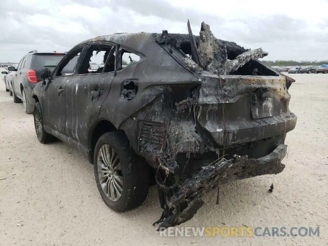 3 Photograph of a damaged car JTEAAAAH2MJ041205 TOYOTA VENZA 2021