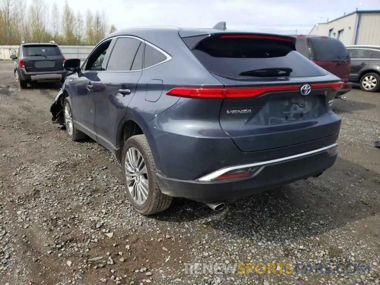 3 Фотография поврежденного автомобиля JTEAAAAH2MJ047036 TOYOTA VENZA 2021