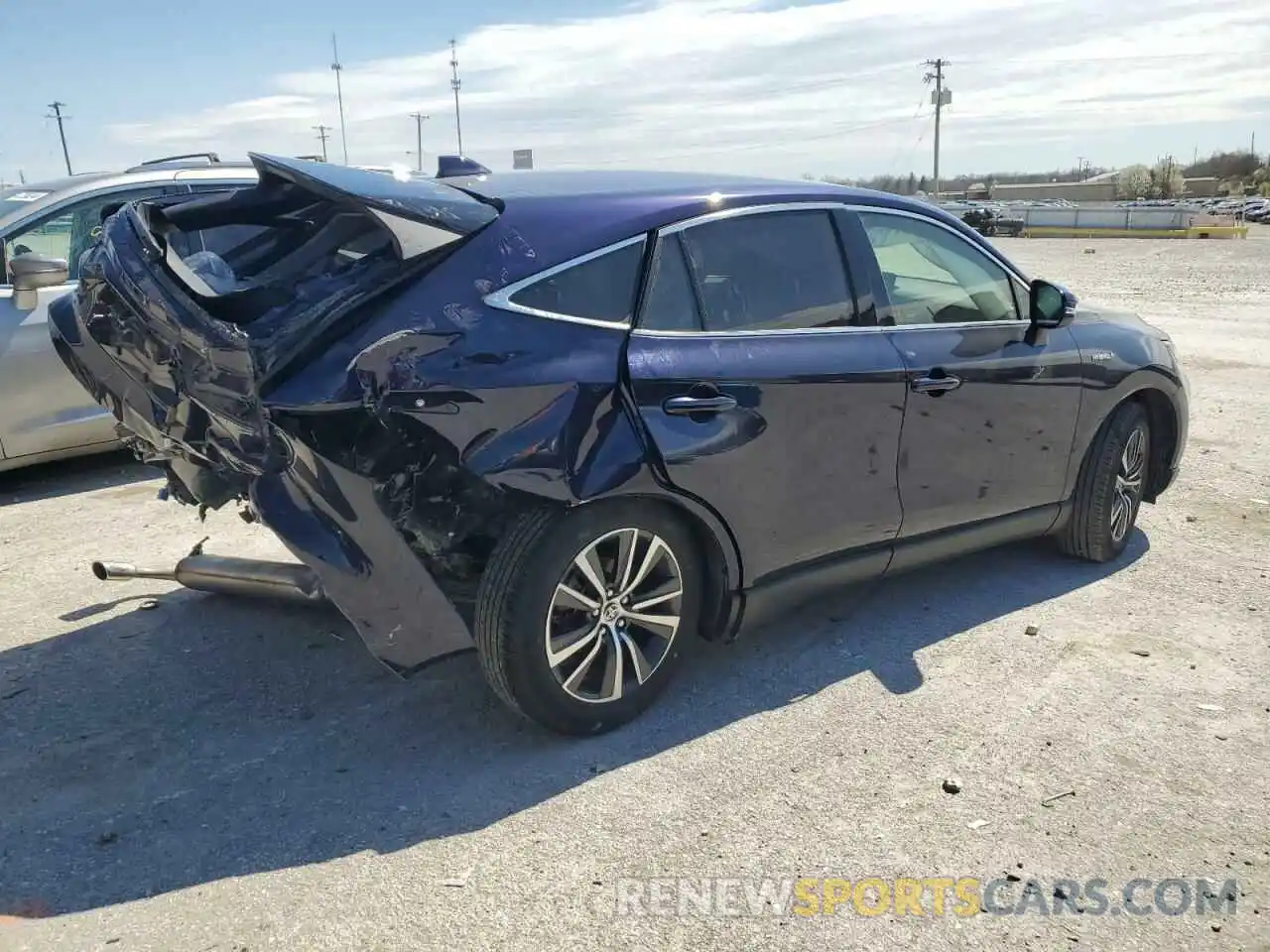 3 Photograph of a damaged car JTEAAAAH2MJ049756 TOYOTA VENZA 2021