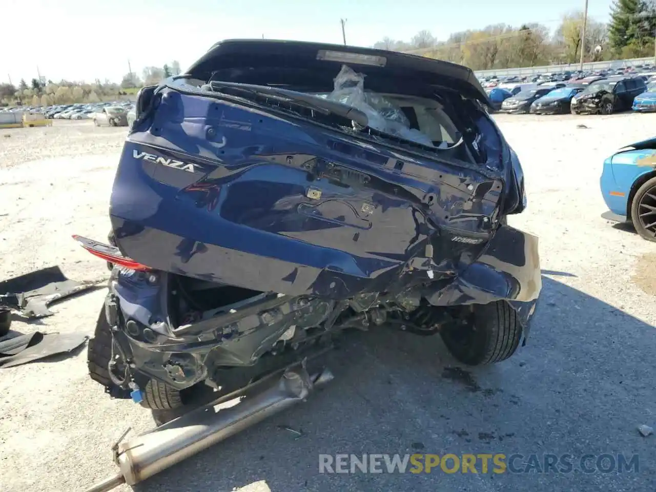 6 Photograph of a damaged car JTEAAAAH2MJ049756 TOYOTA VENZA 2021