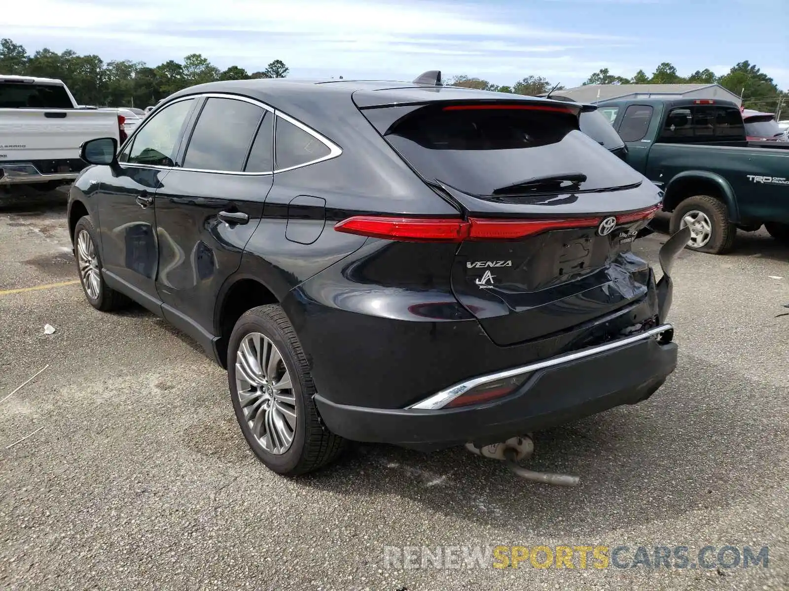 3 Photograph of a damaged car JTEAAAAH2MJ050552 TOYOTA VENZA 2021