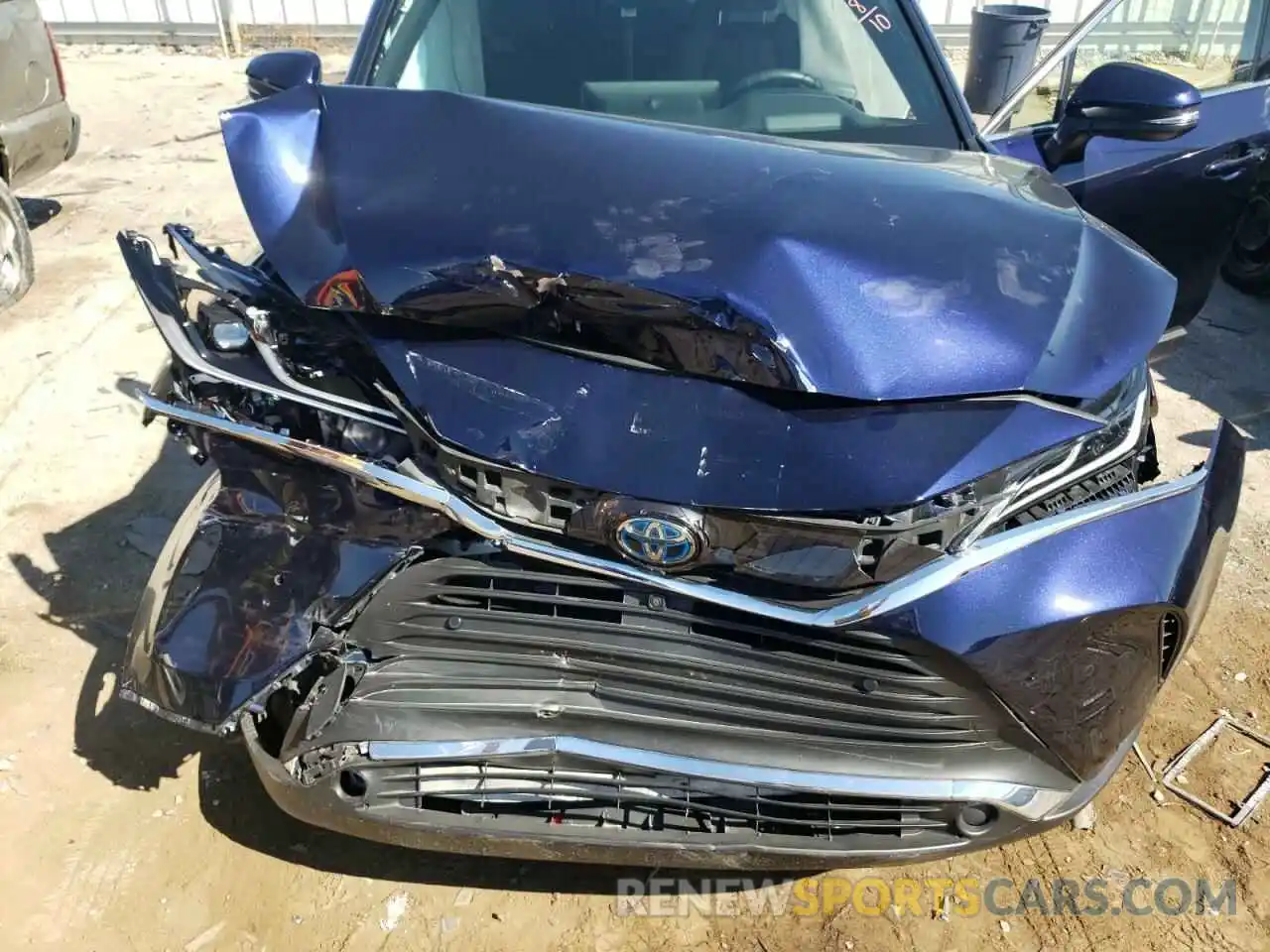 7 Photograph of a damaged car JTEAAAAH2MJ055623 TOYOTA VENZA 2021