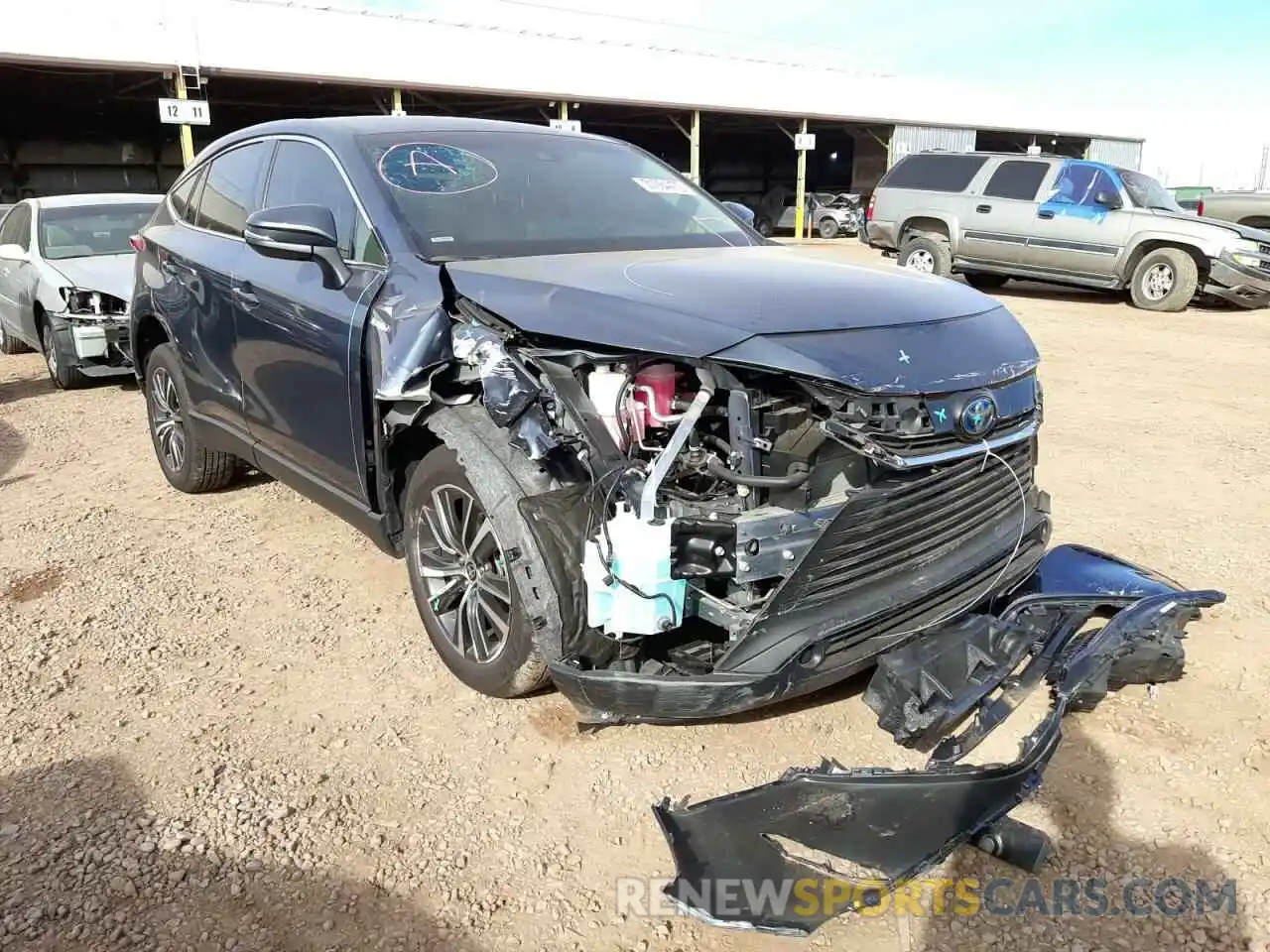 9 Photograph of a damaged car JTEAAAAH2MJ059607 TOYOTA VENZA 2021