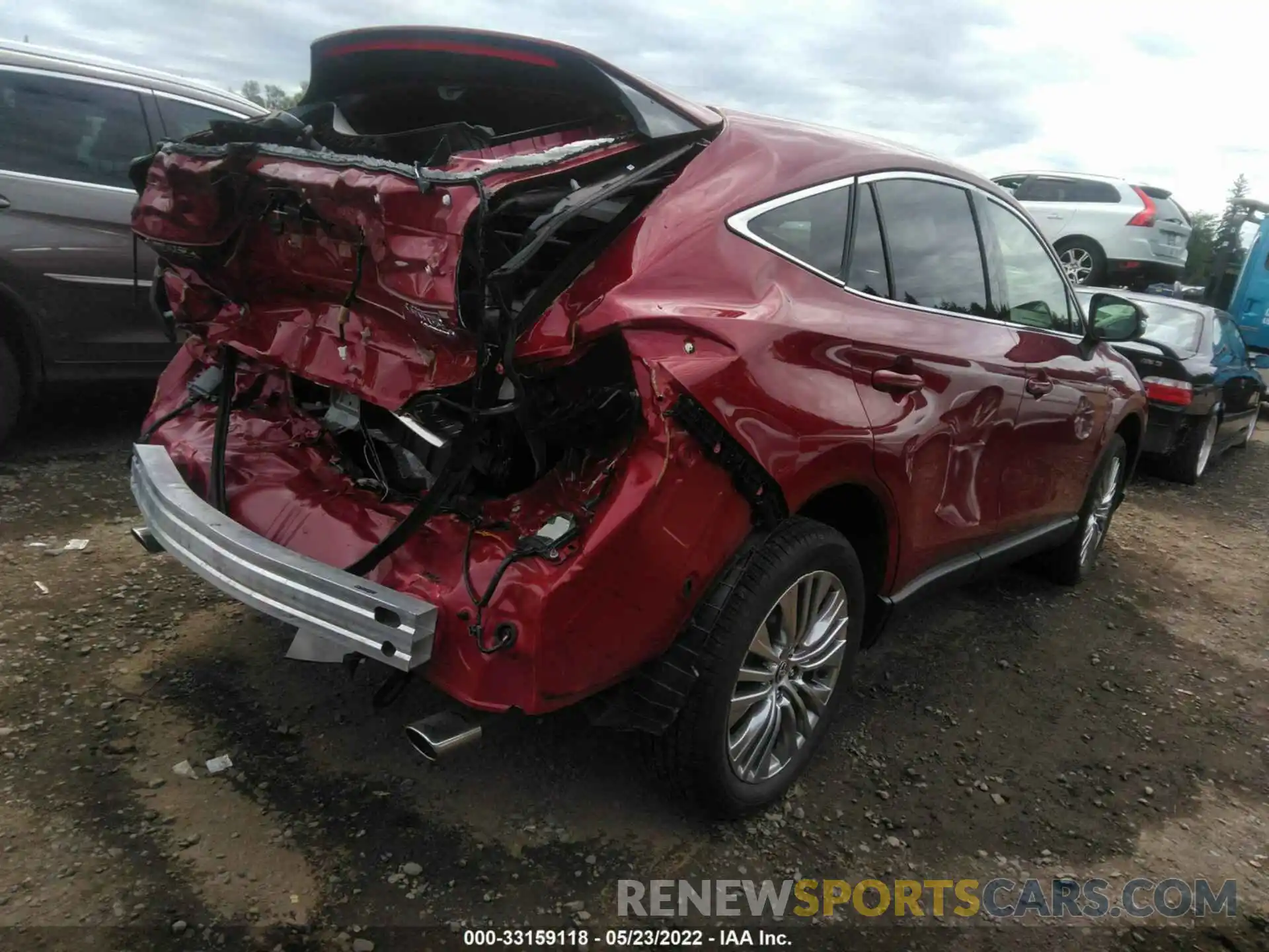 4 Photograph of a damaged car JTEAAAAH2MJ065312 TOYOTA VENZA 2021