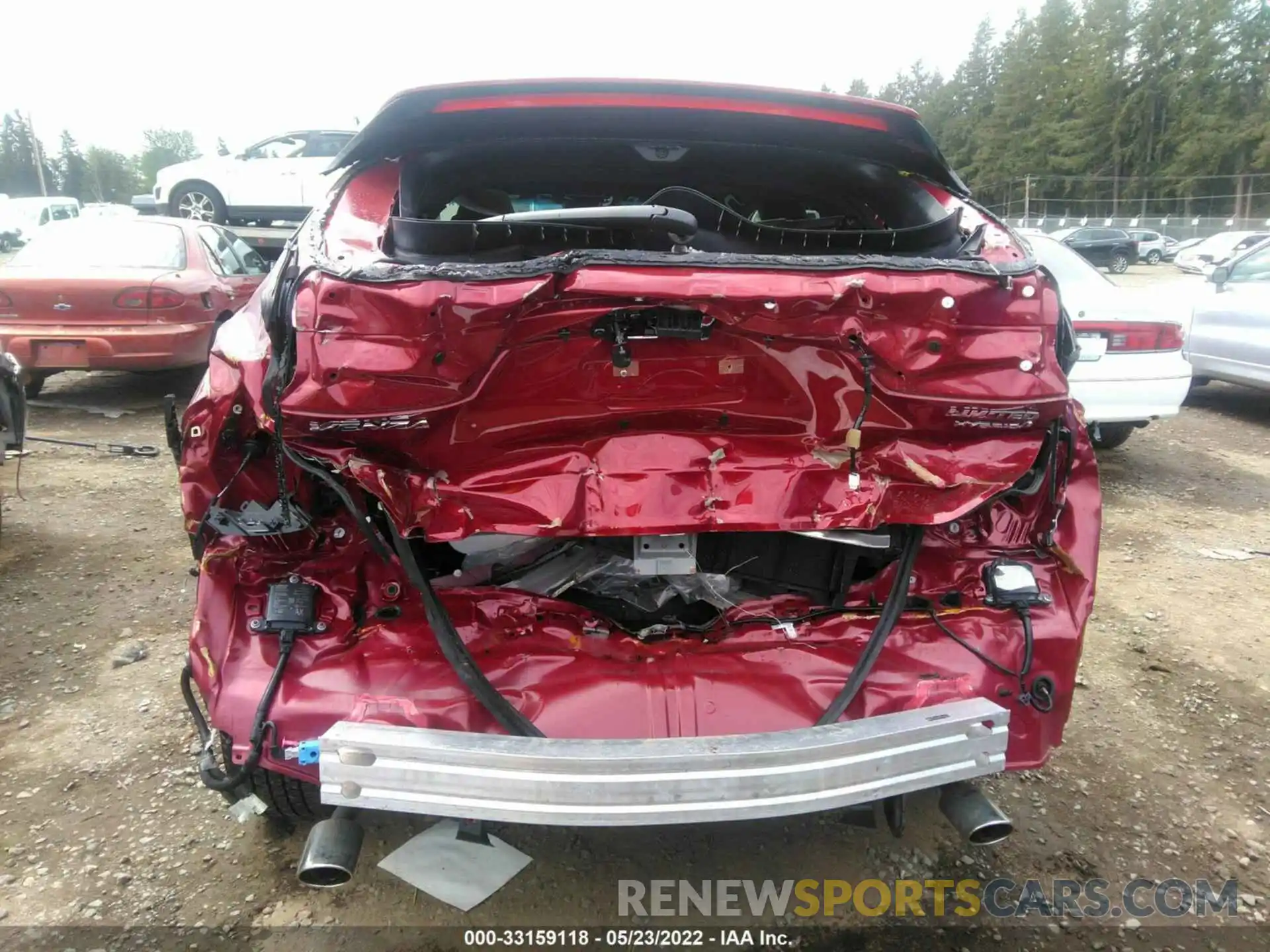 6 Photograph of a damaged car JTEAAAAH2MJ065312 TOYOTA VENZA 2021