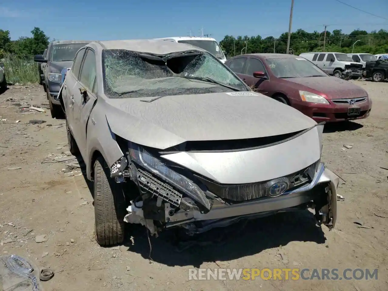 5 Photograph of a damaged car JTEAAAAH2MJ069845 TOYOTA VENZA 2021