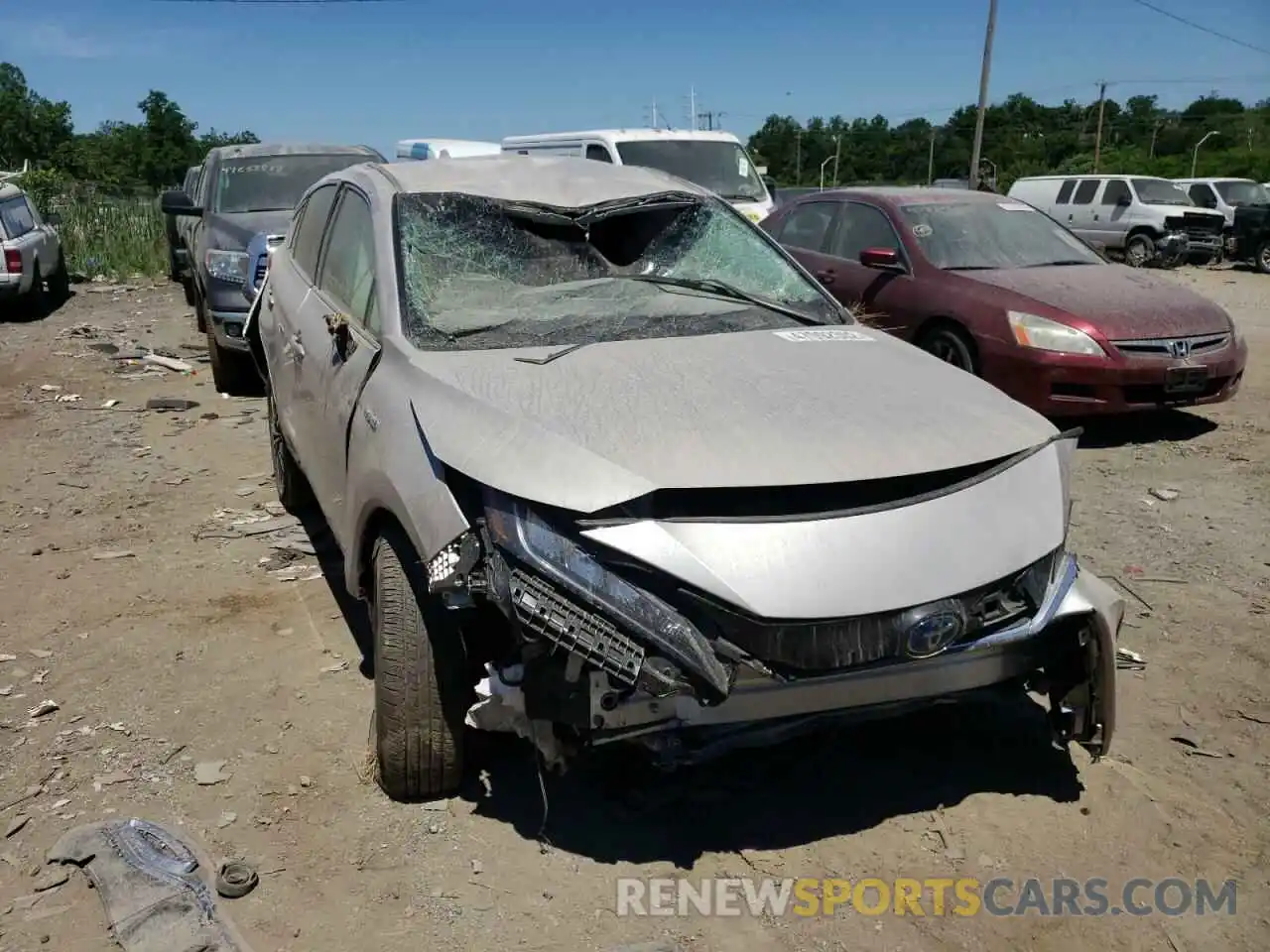 9 Photograph of a damaged car JTEAAAAH2MJ069845 TOYOTA VENZA 2021