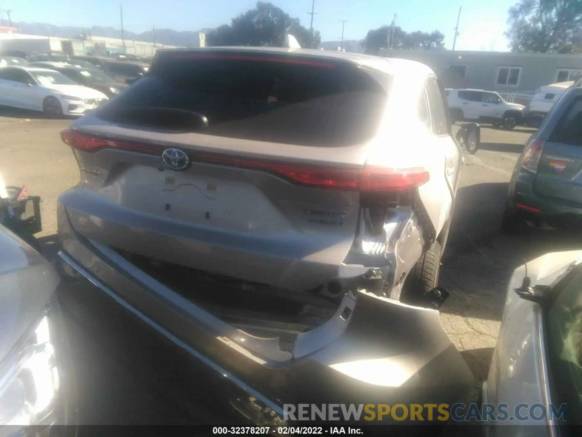 4 Photograph of a damaged car JTEAAAAH2MJ071482 TOYOTA VENZA 2021