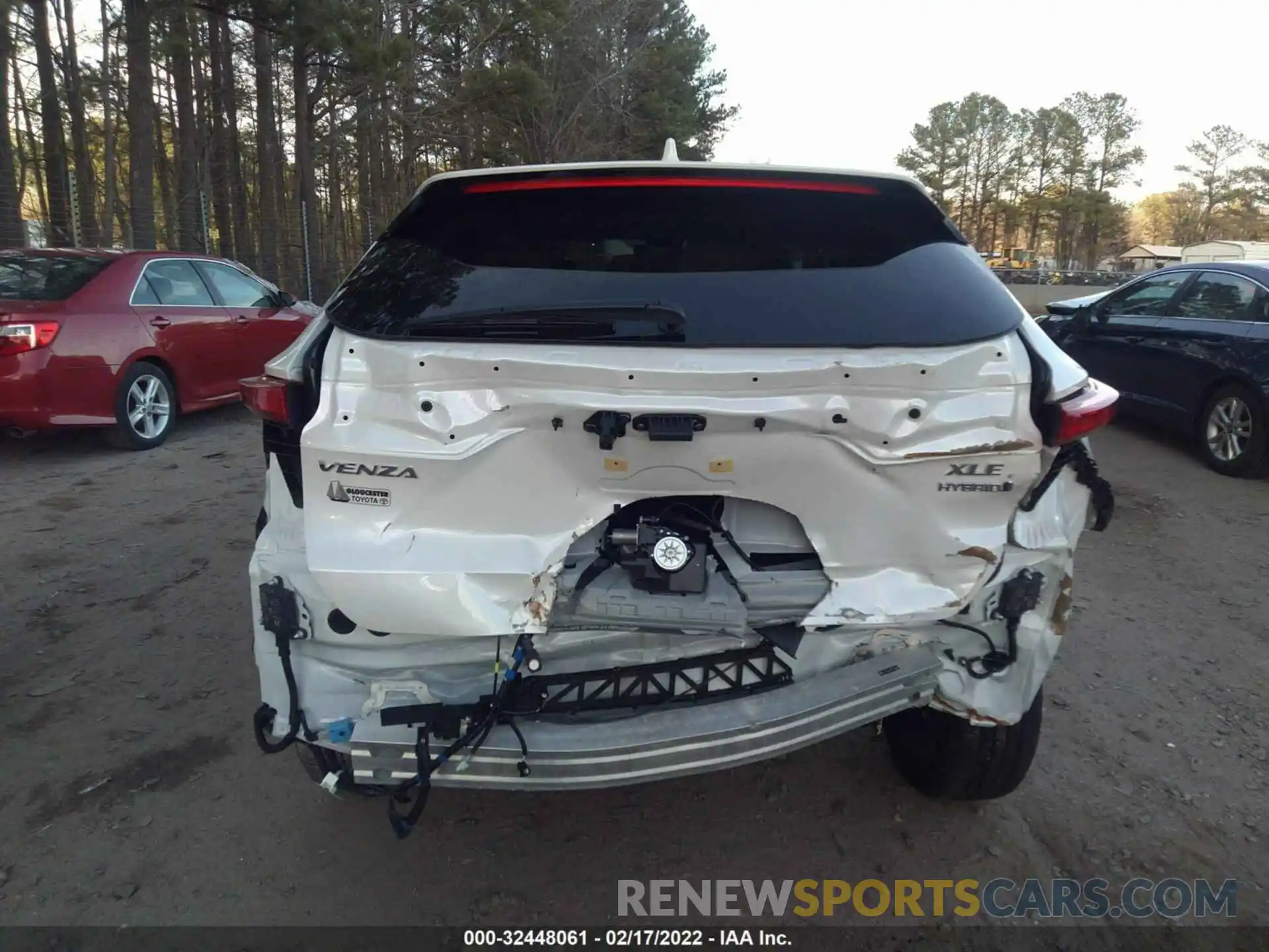 6 Photograph of a damaged car JTEAAAAH2MJ078366 TOYOTA VENZA 2021