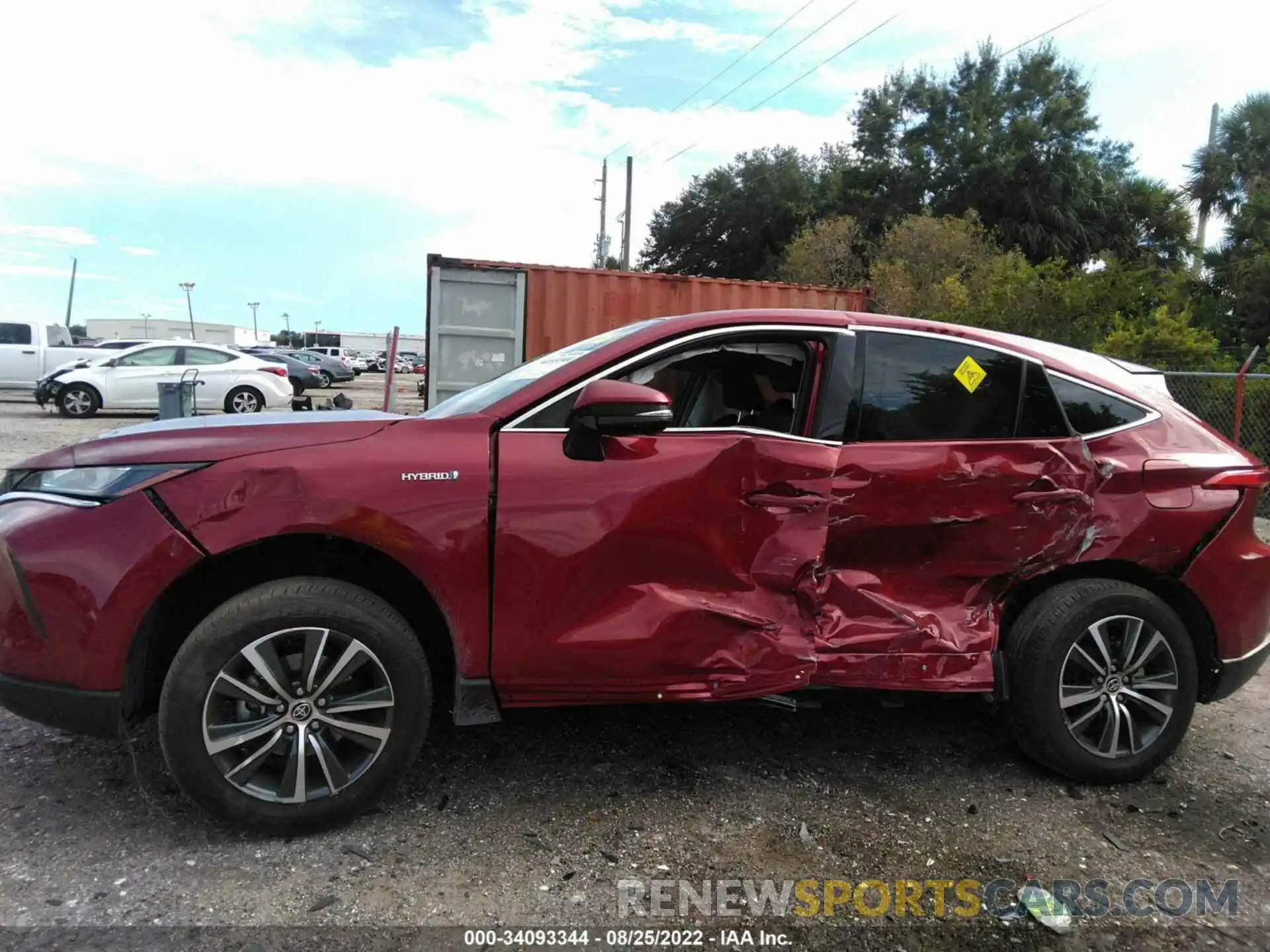 6 Photograph of a damaged car JTEAAAAH2MJ083065 TOYOTA VENZA 2021