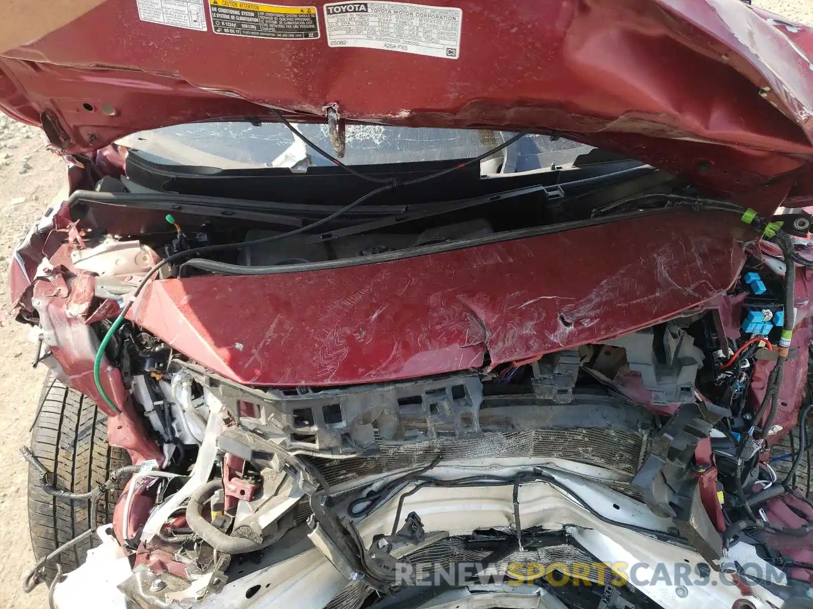 7 Photograph of a damaged car JTEAAAAH3MJ000467 TOYOTA VENZA 2021